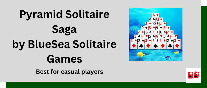 Pyramid Solitaire by BlueSea Solitaire Games