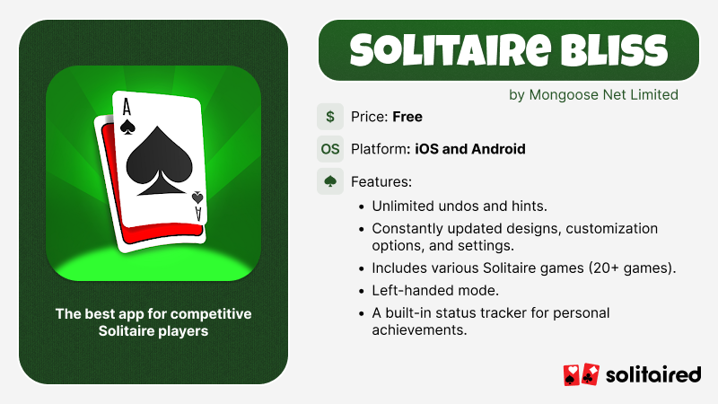 Solitaire Bliss by Mongoose Net Limited