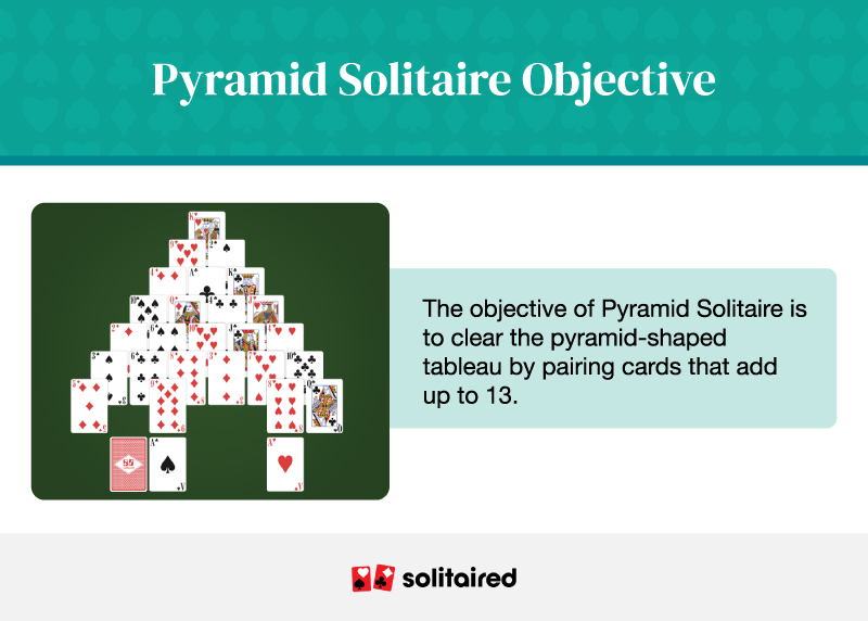pyramid solitaire objective