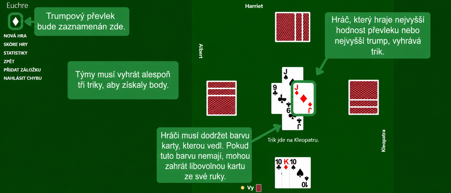 Pravidla Euchre