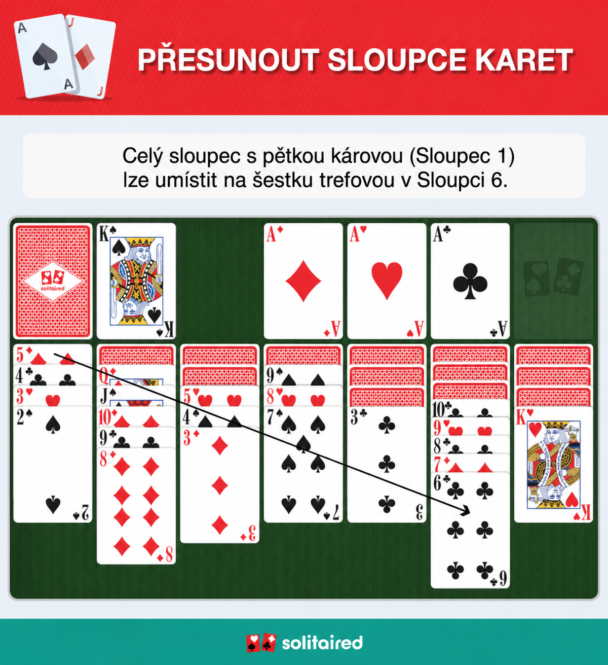 Move groups of cards