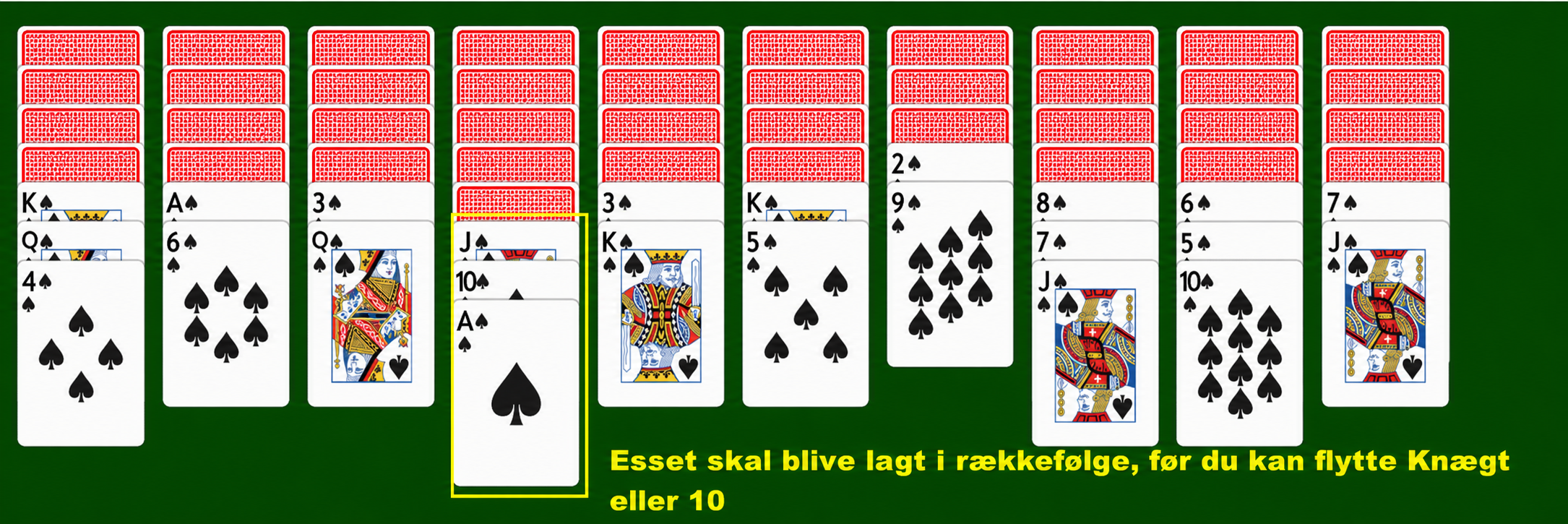 Moving cards in a bunch