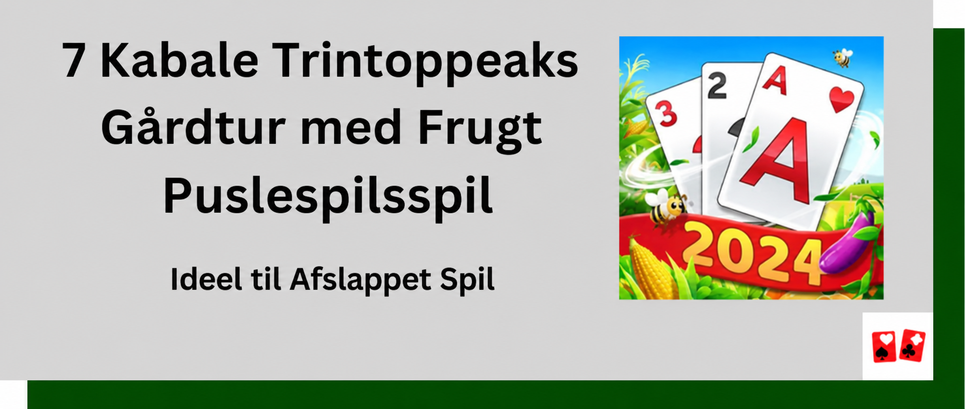 Solitaire Tripeaks Farm Trip by Fruit Puzzle Games