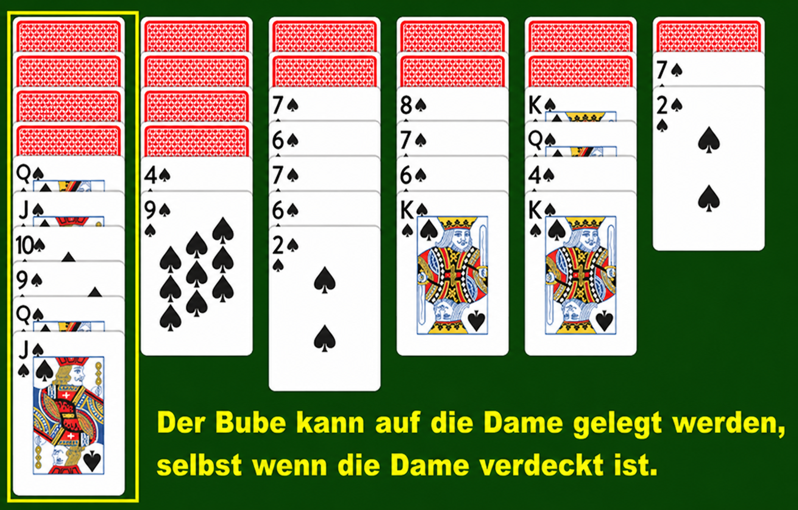 Sequenz nach Blockade