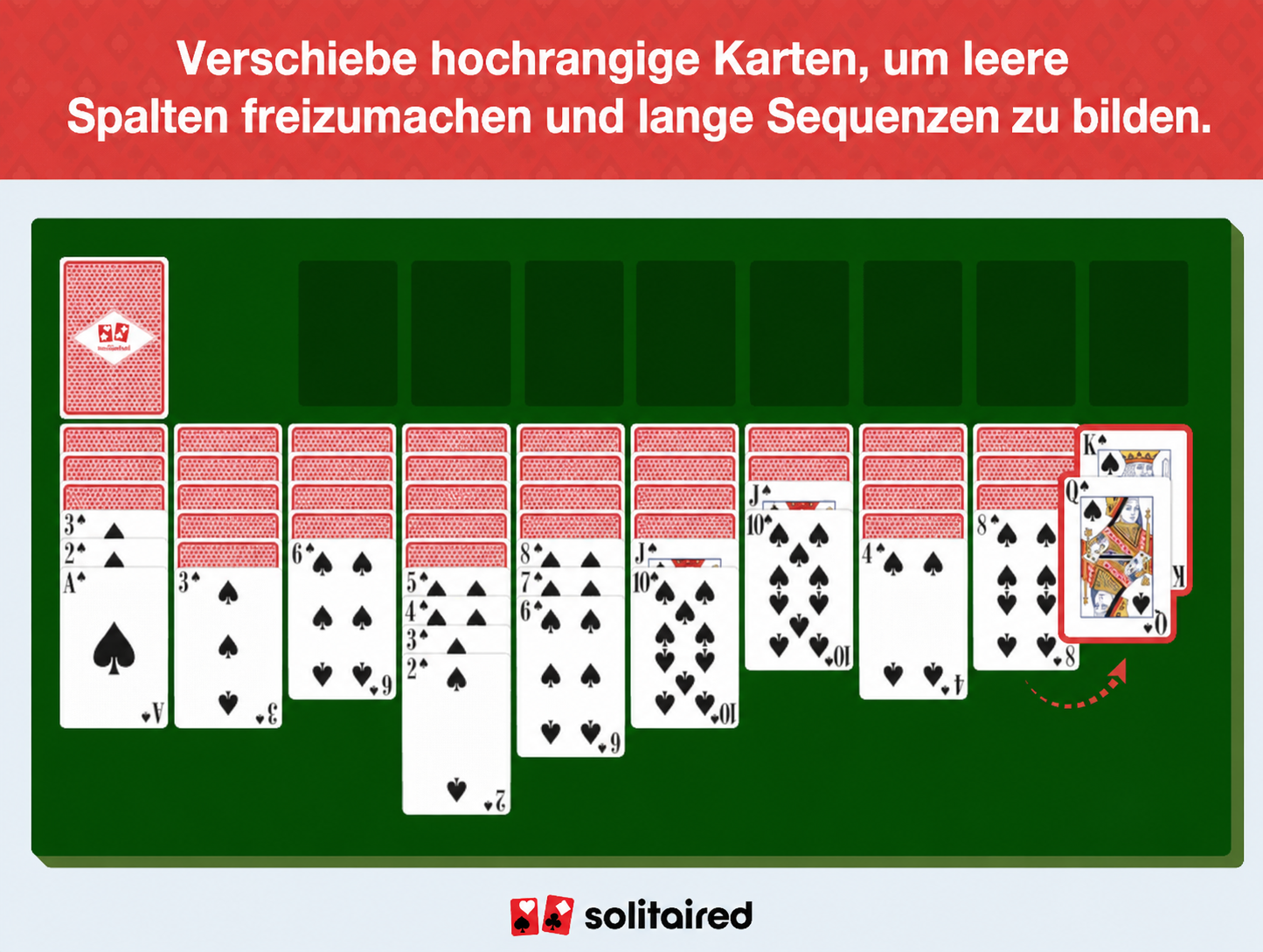 move high cards to new columns