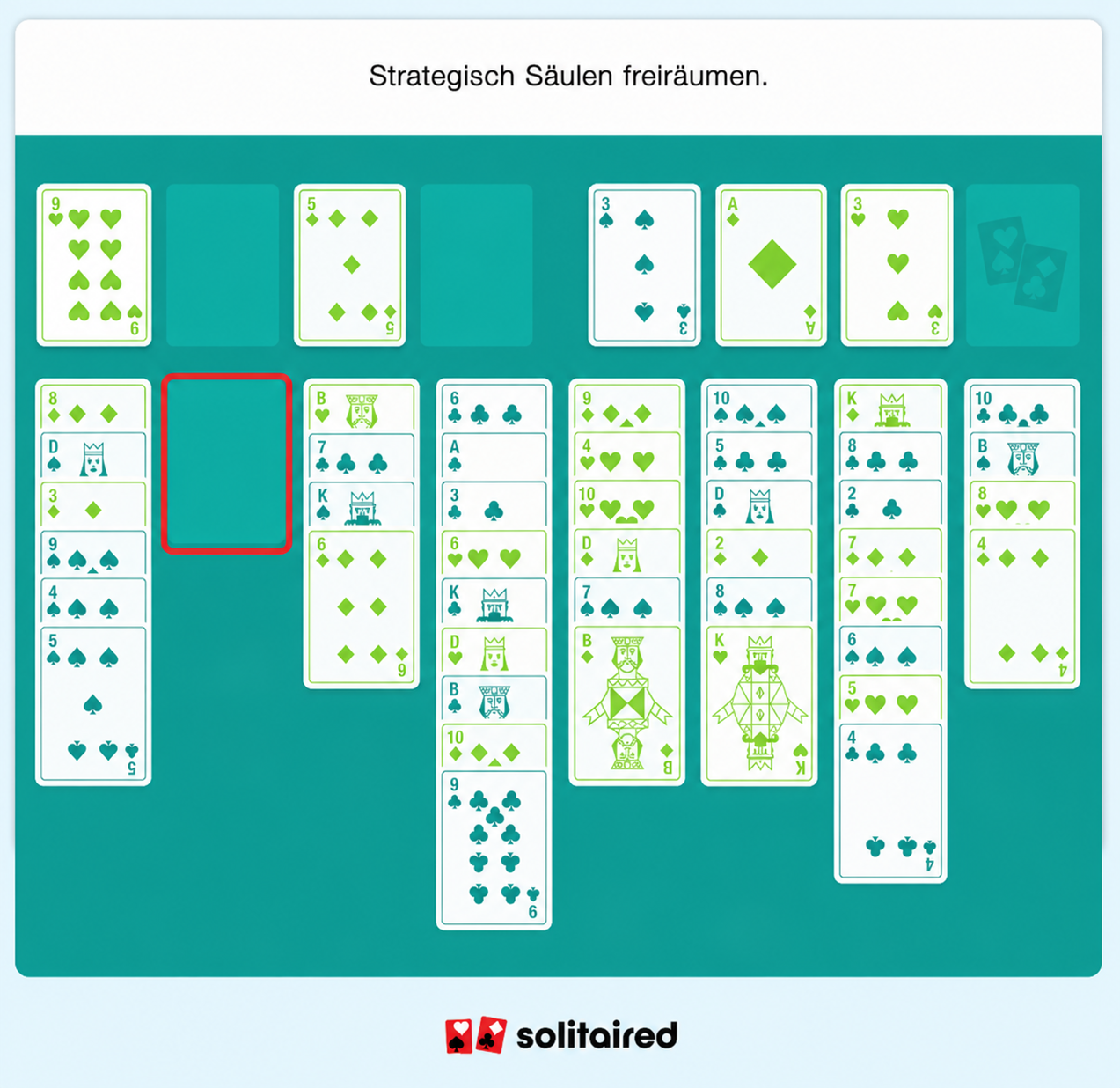 free up columns