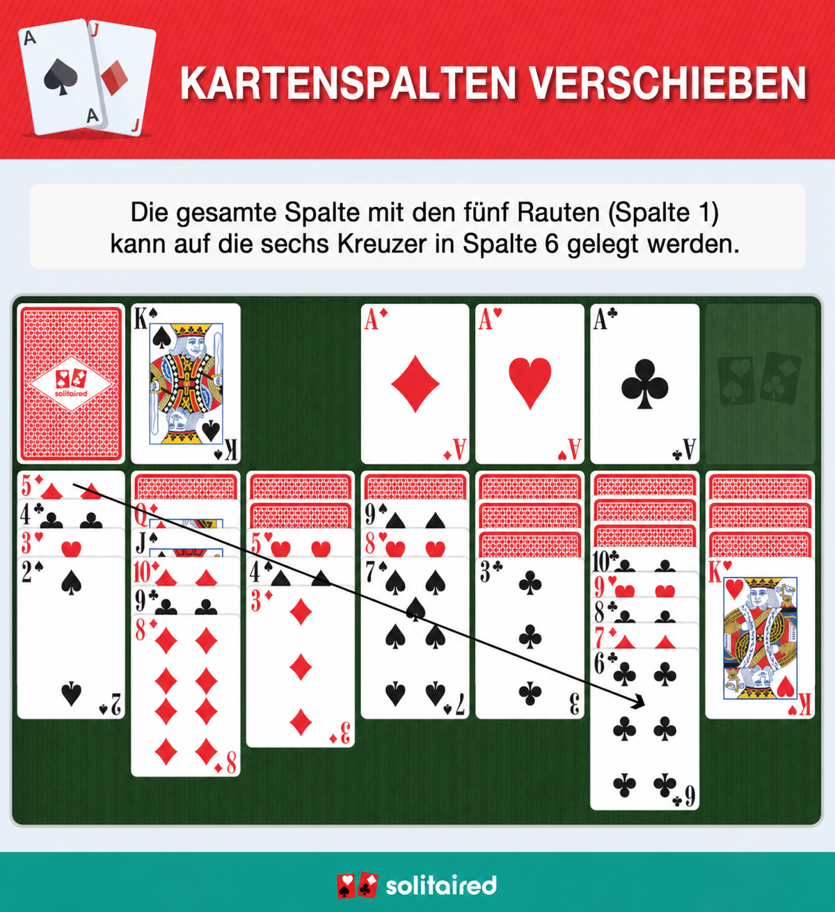 Move groups of cards