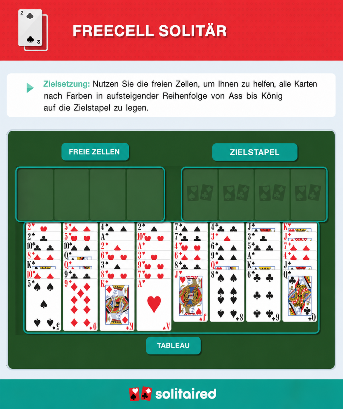 How to play FreeCell
