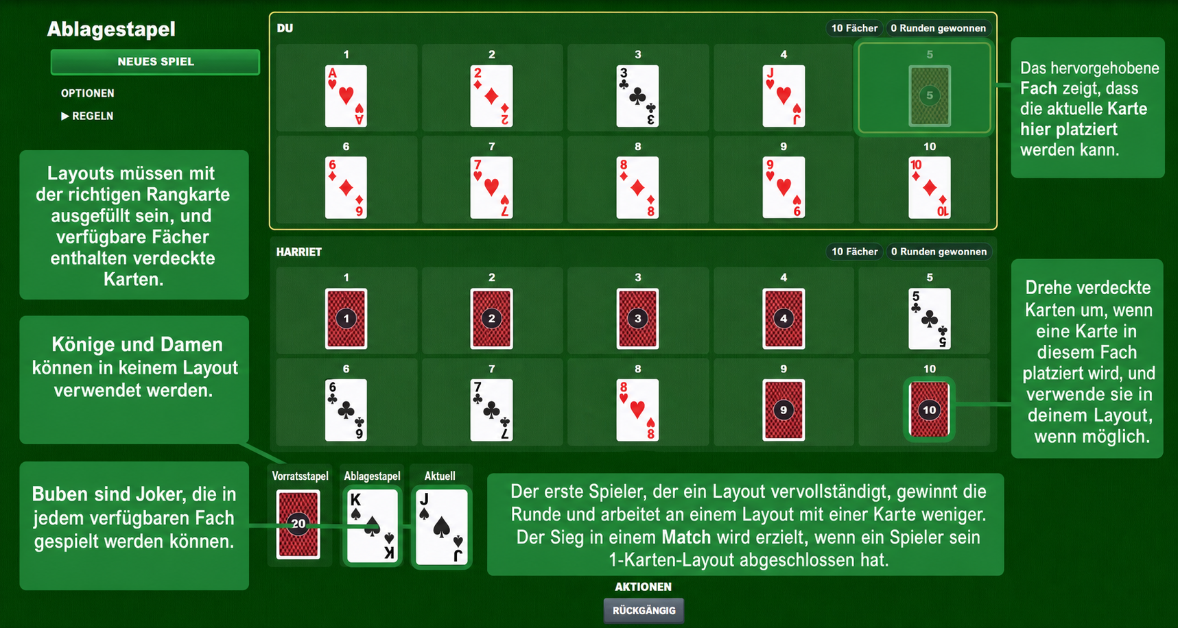 Trash card game rules