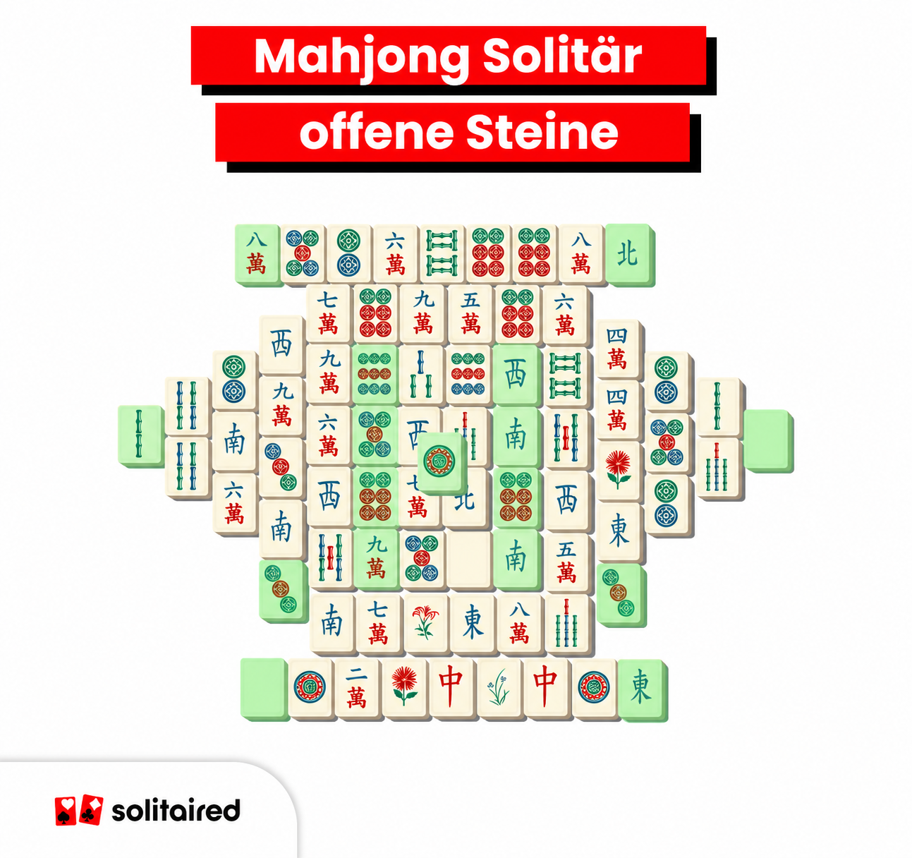 Mahjong exposted tiles