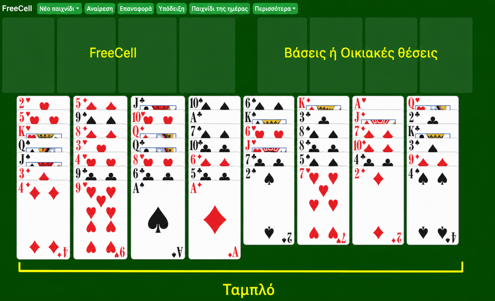 Πώς να στήσετε ένα παιχνίδι FreeCell Πασιέντζα, 2021