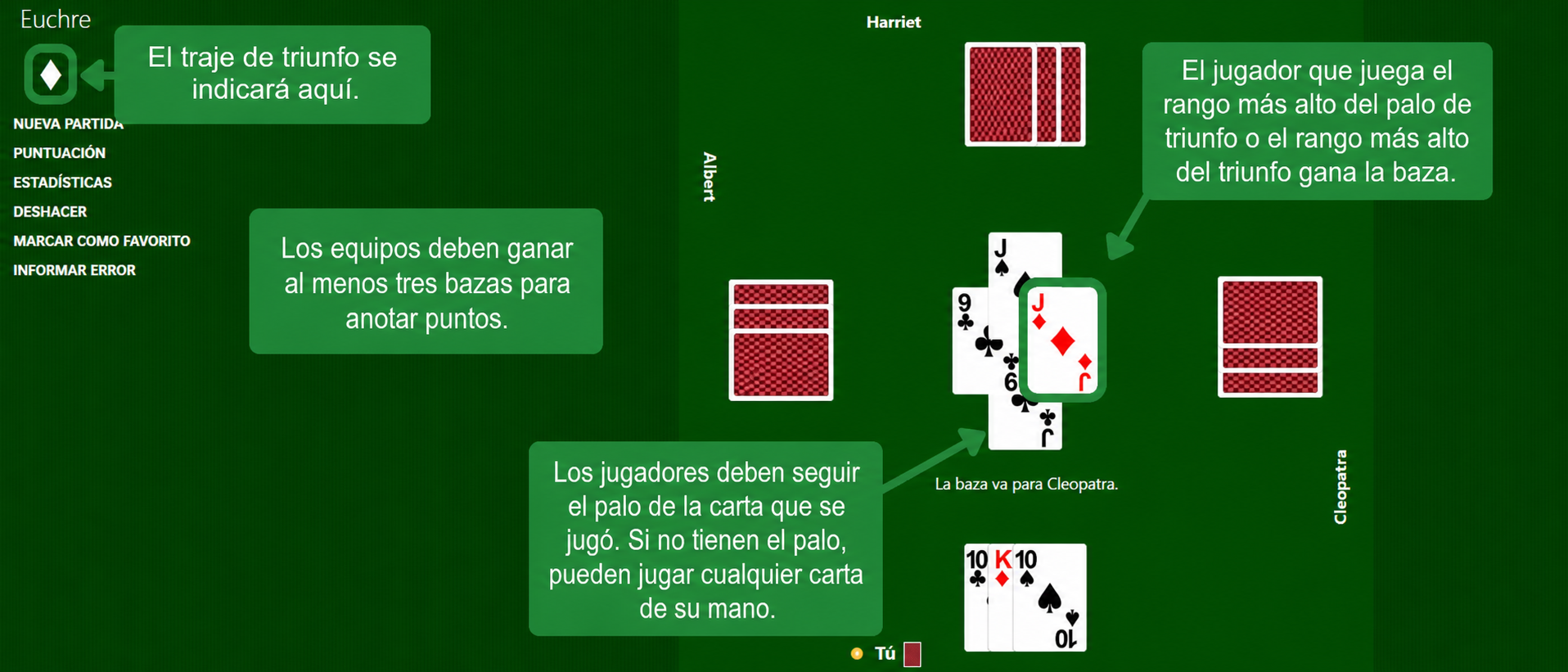 Reglas de Euchre