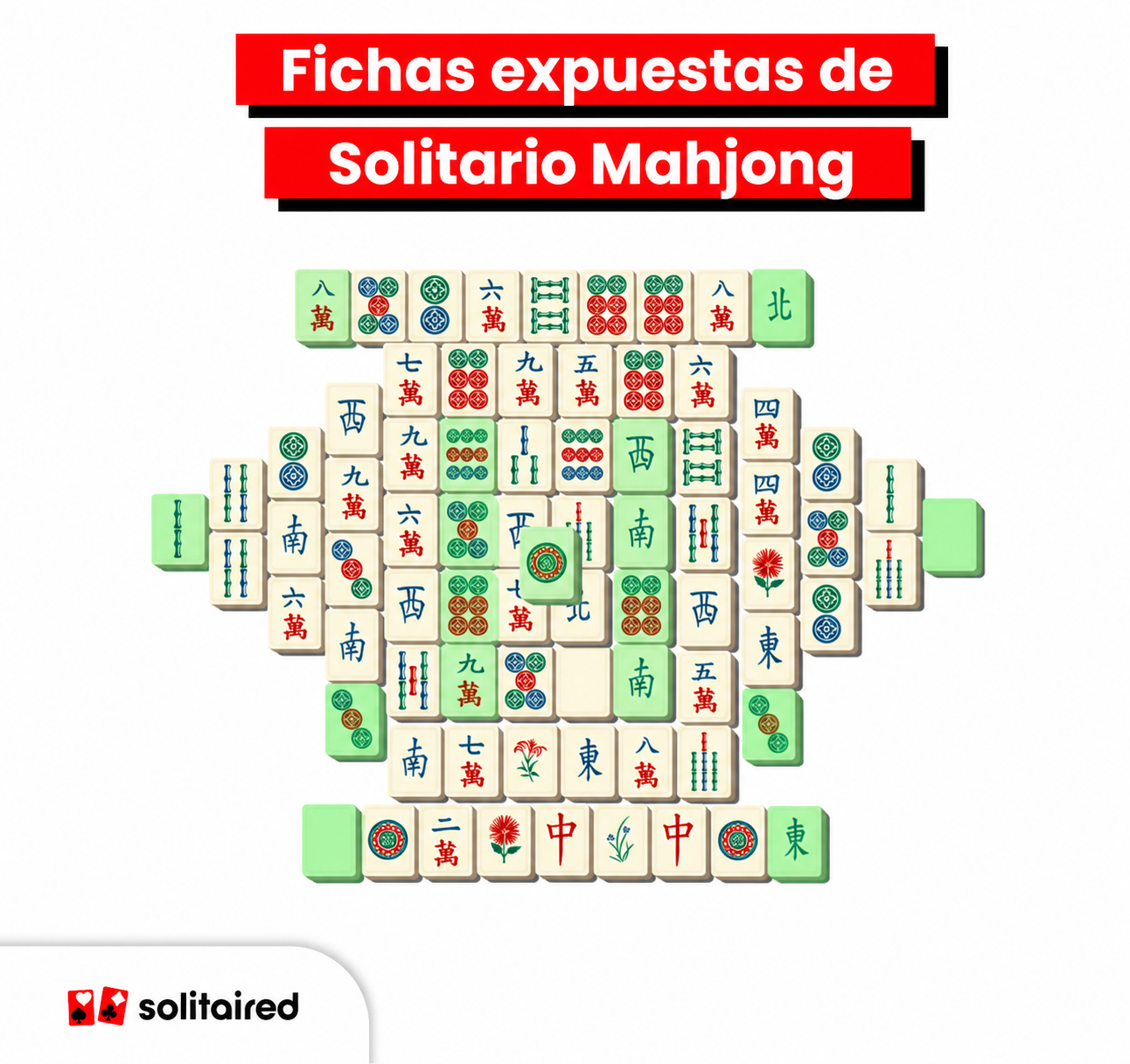 Mahjong exposted tiles