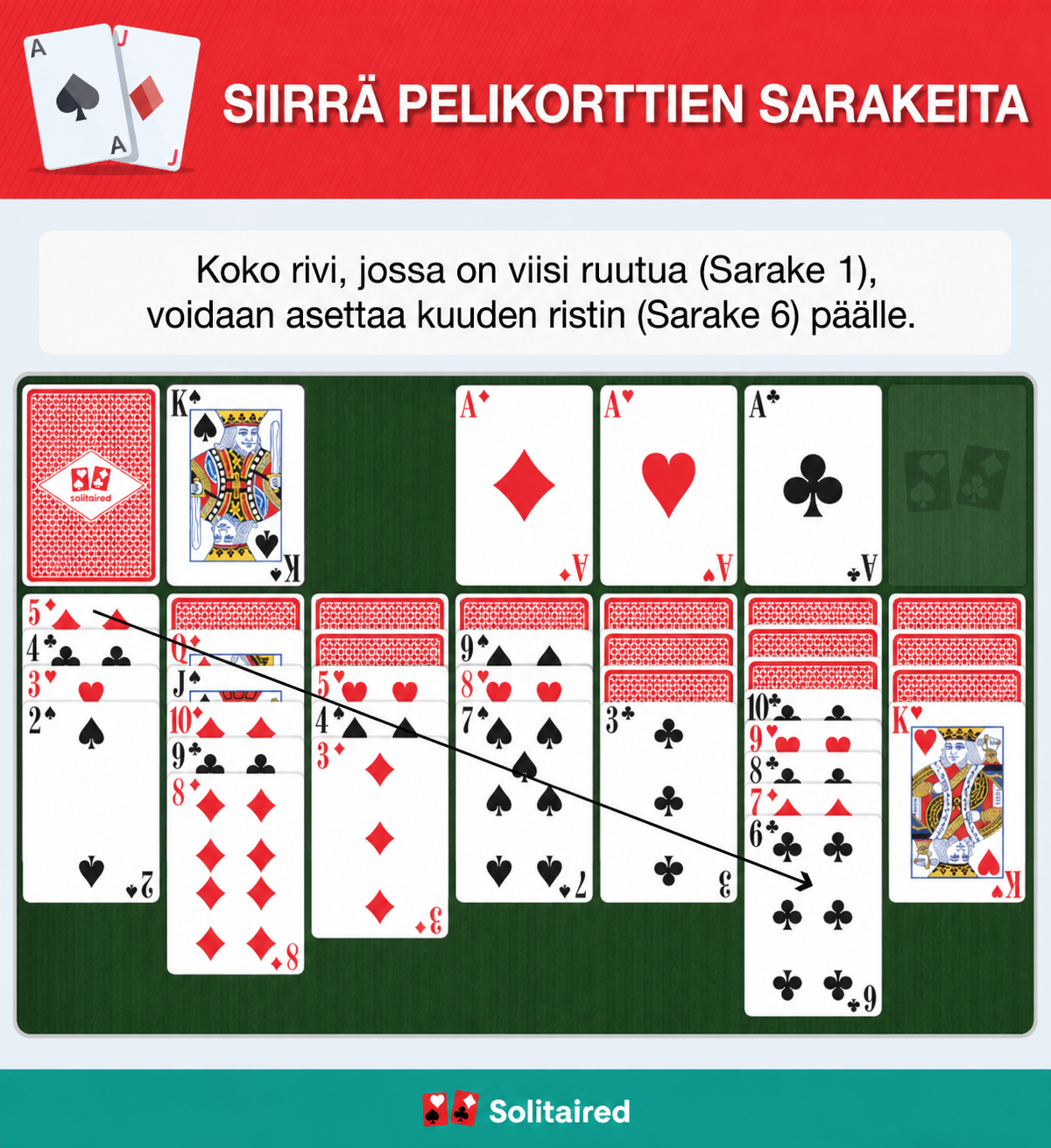 Move groups of cards