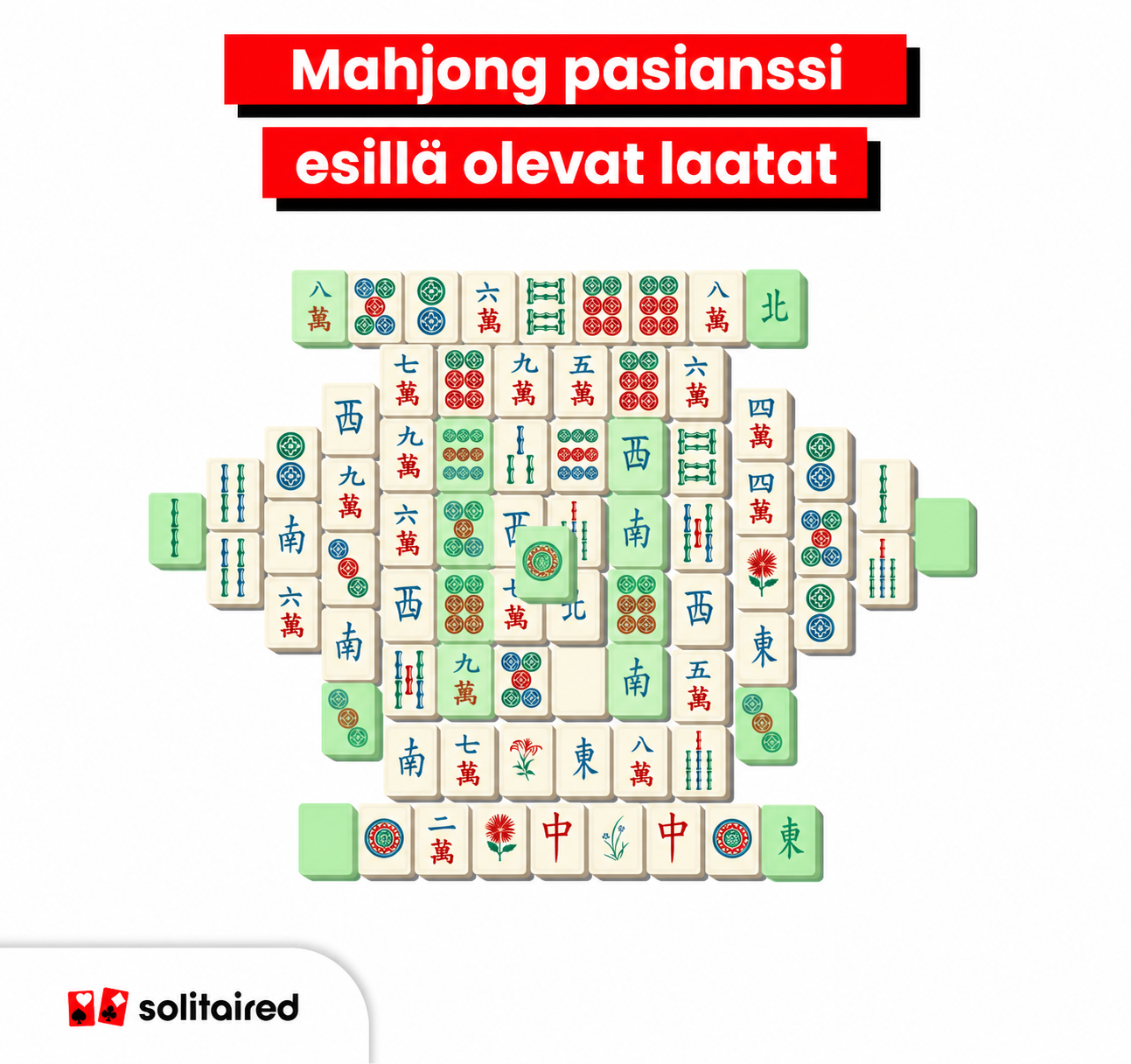 Mahjong exposted tiles