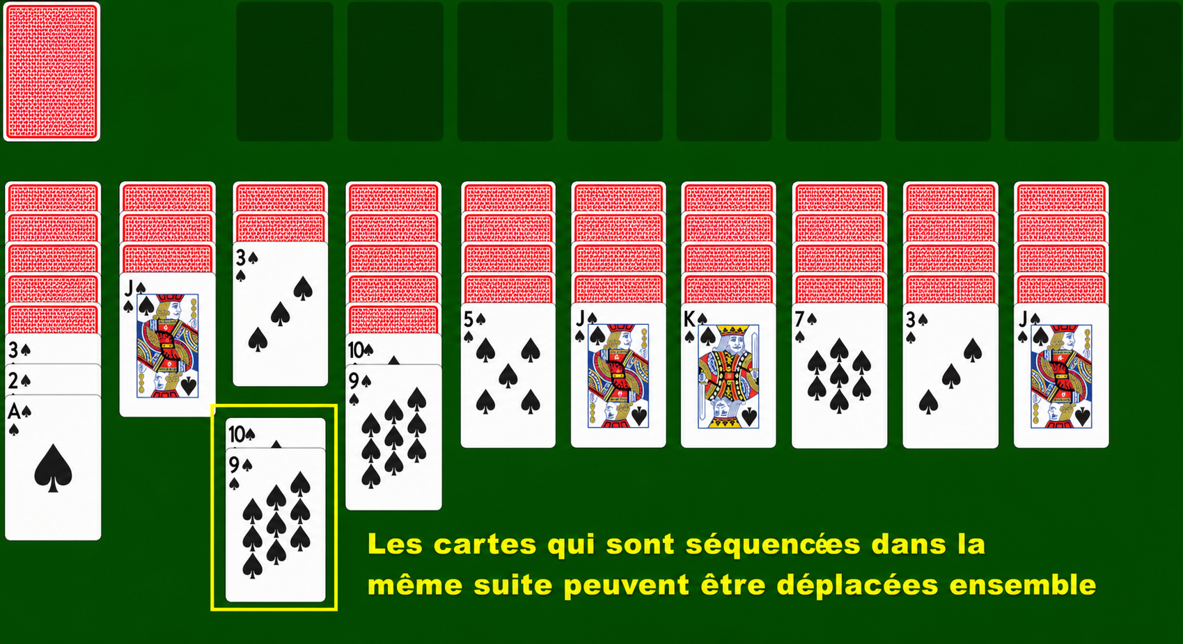 Déplacer des cartes en groupe