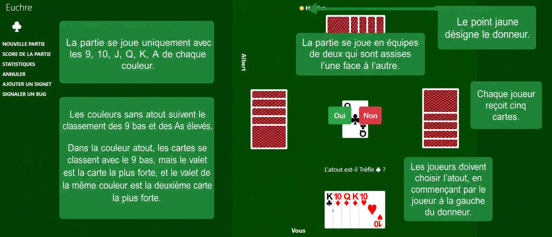Mise en place d’Euchre