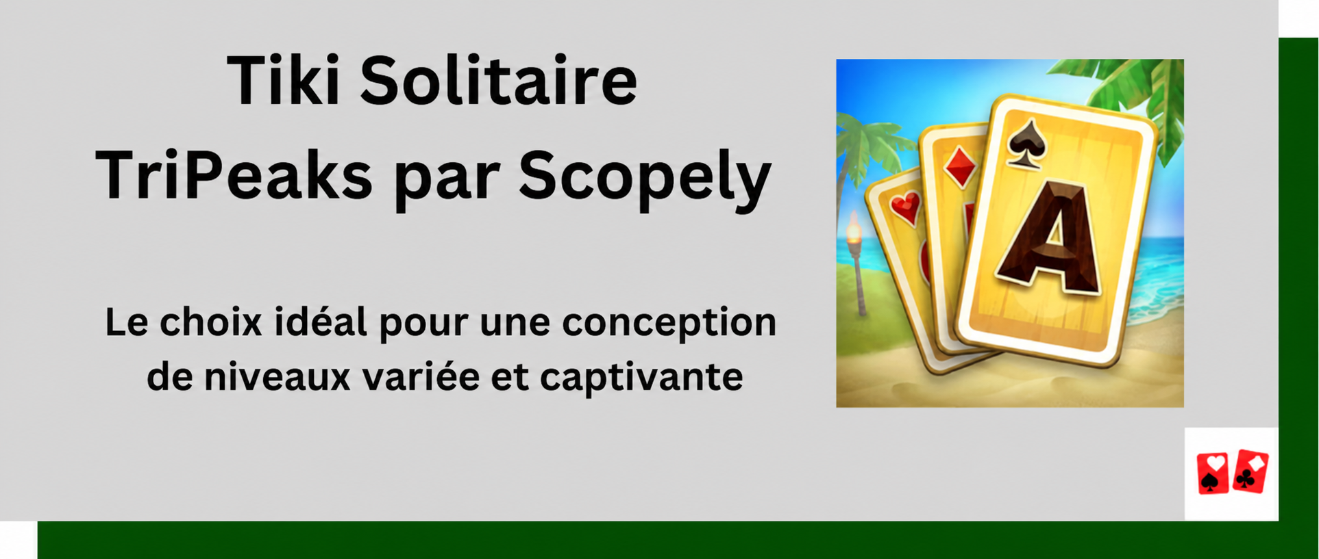 Tiki Solitaire TriPeaks par Scopely