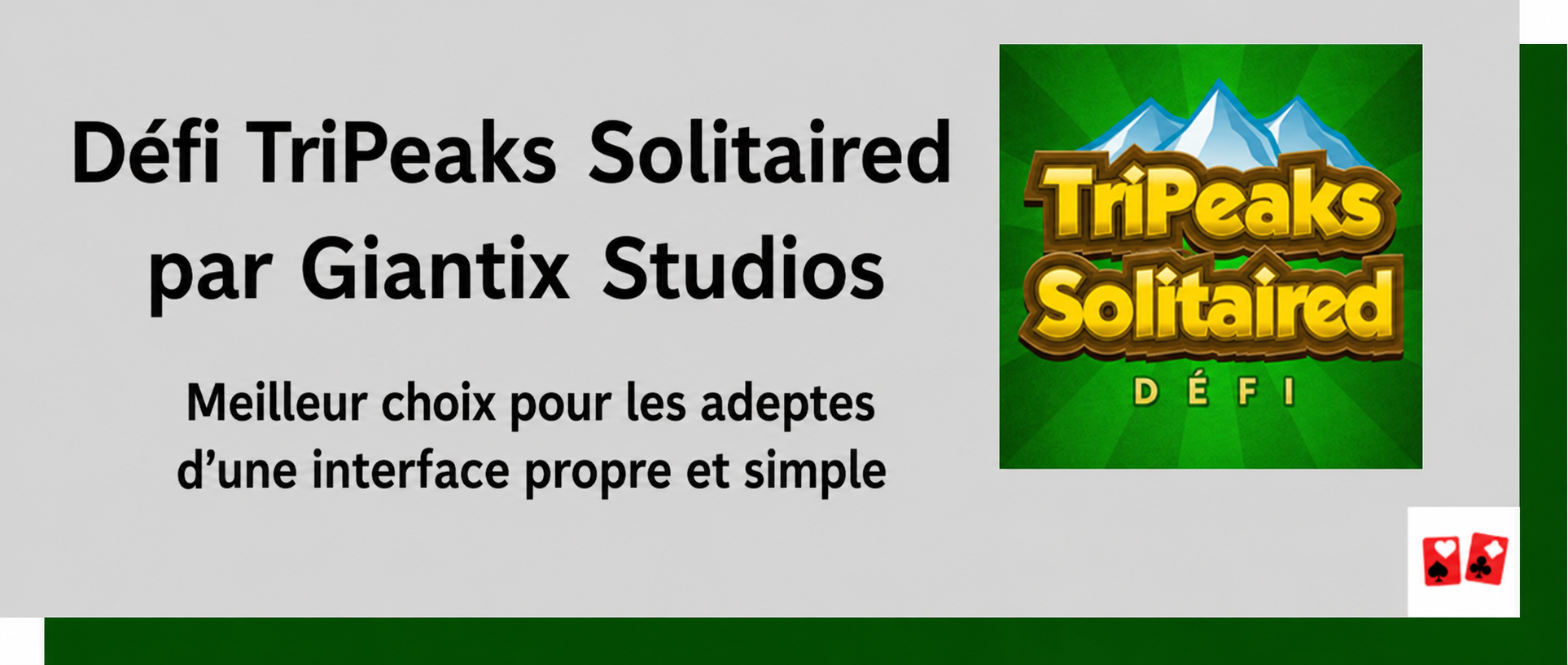 Tripeaks Solitaire Challenge par Giantix Studios