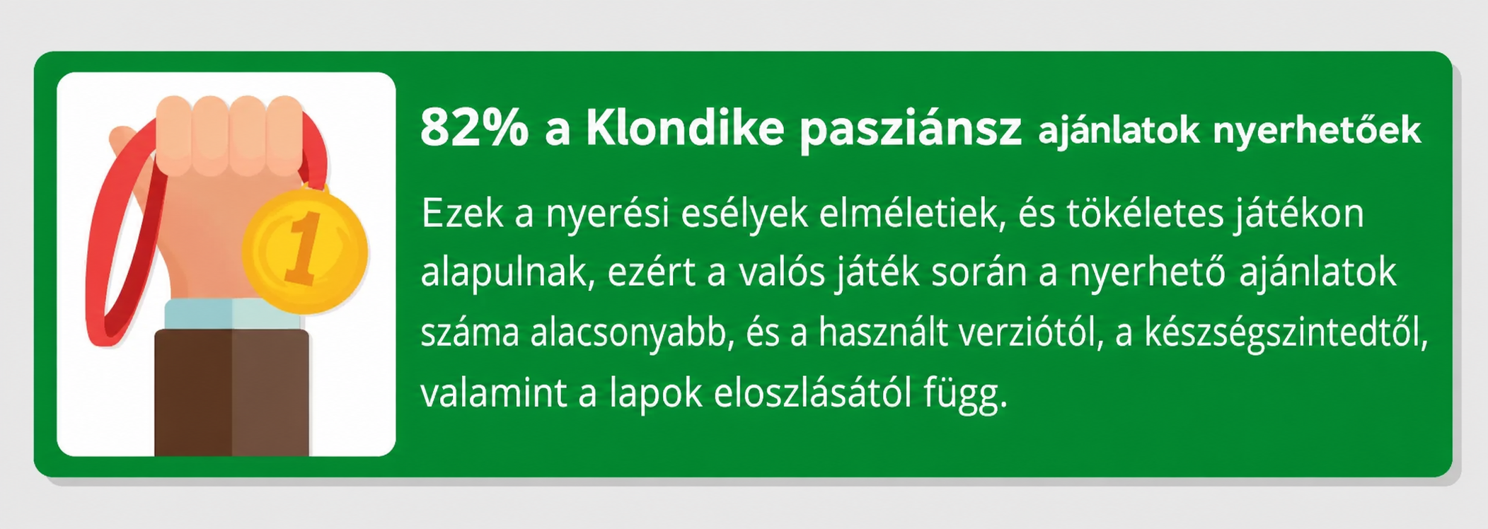 Ténydoboz arról, hogy minden pasziánszjáték megnyerhető-e