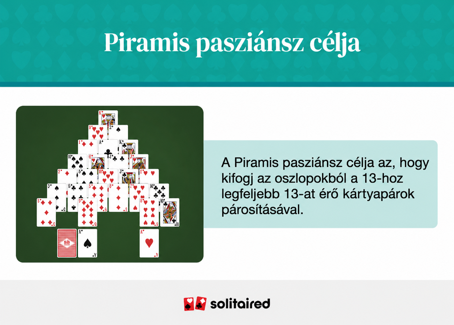 pyramid solitaire objective