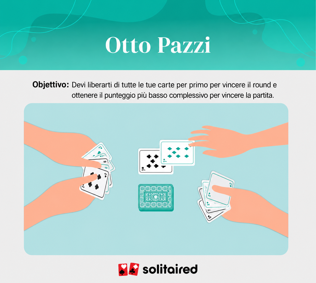 Crazy eights objective