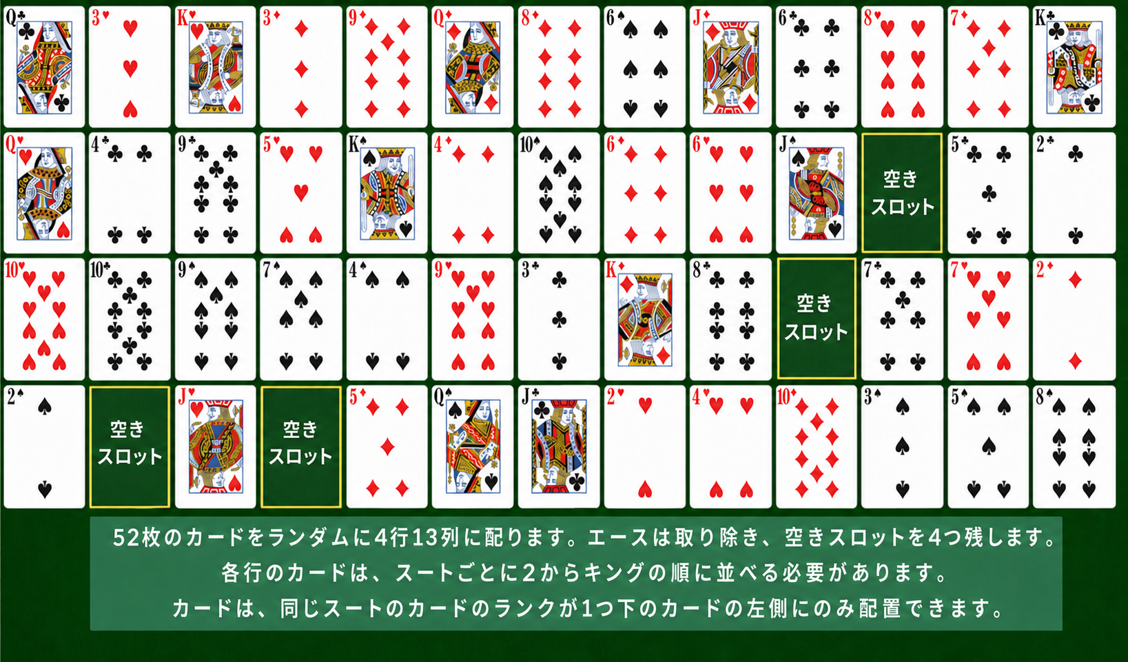 Addiction Solitaire setup