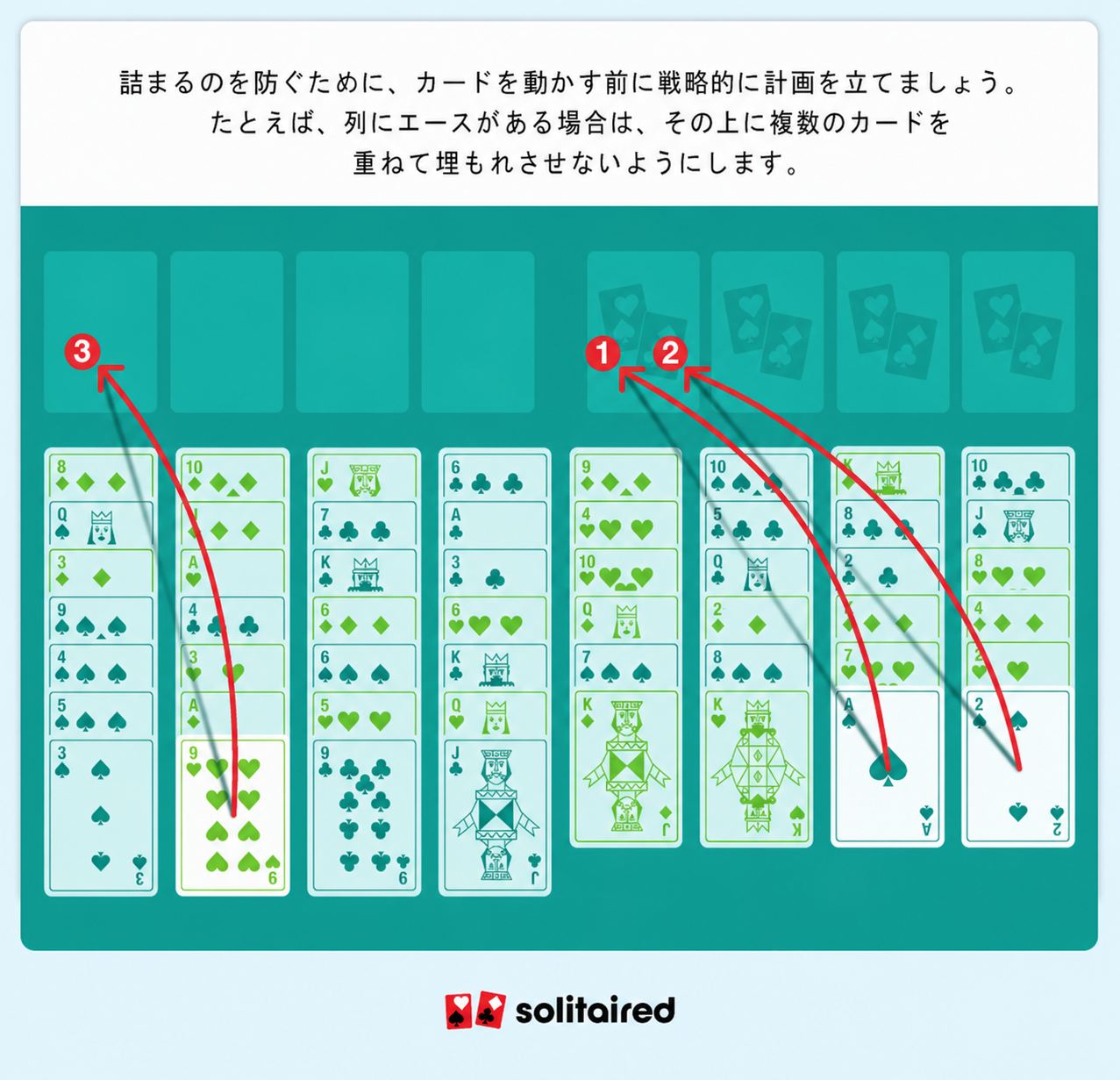 move cards strategically
