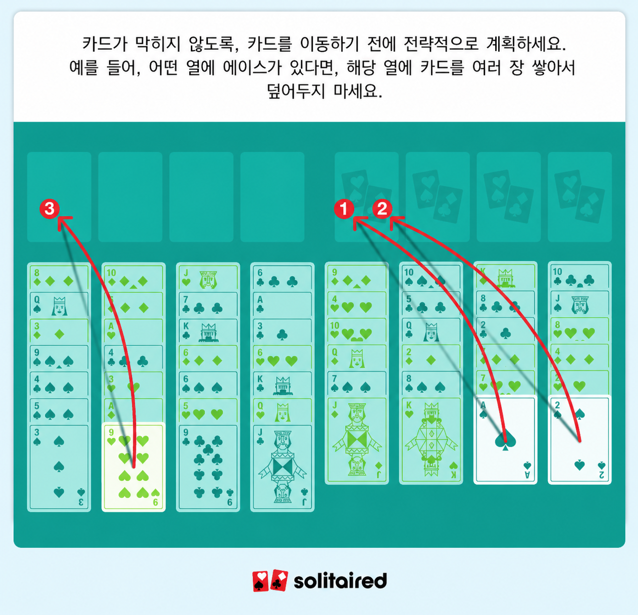 move cards strategically