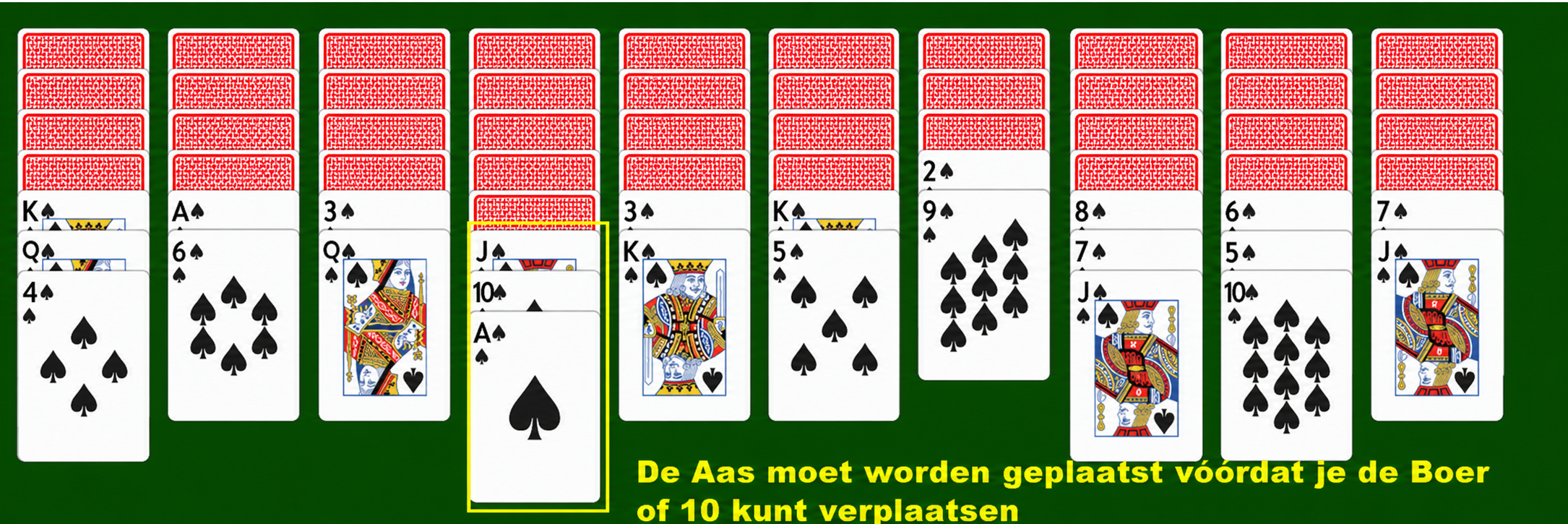Kaarten in een groep verplaatsen