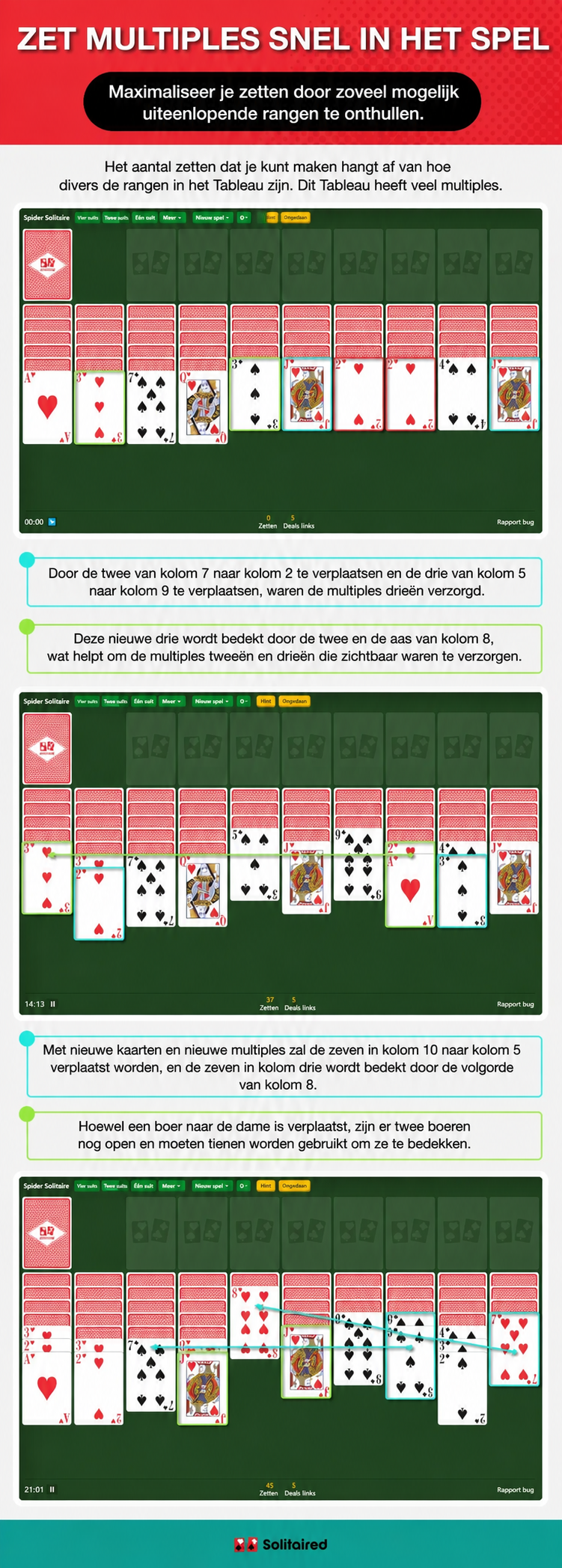 Breng dubbelen snel in het spel