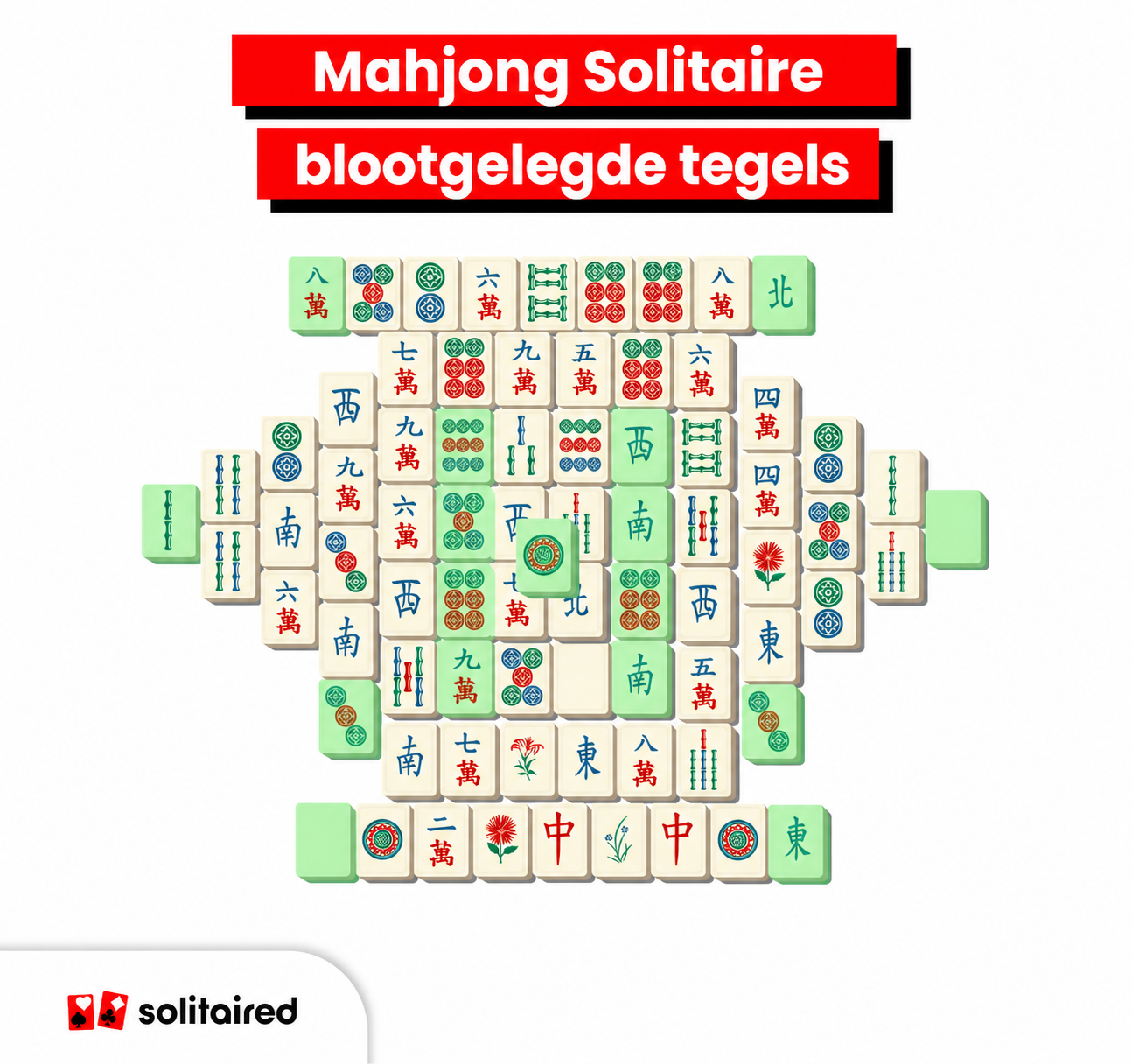 Mahjong exposted tiles