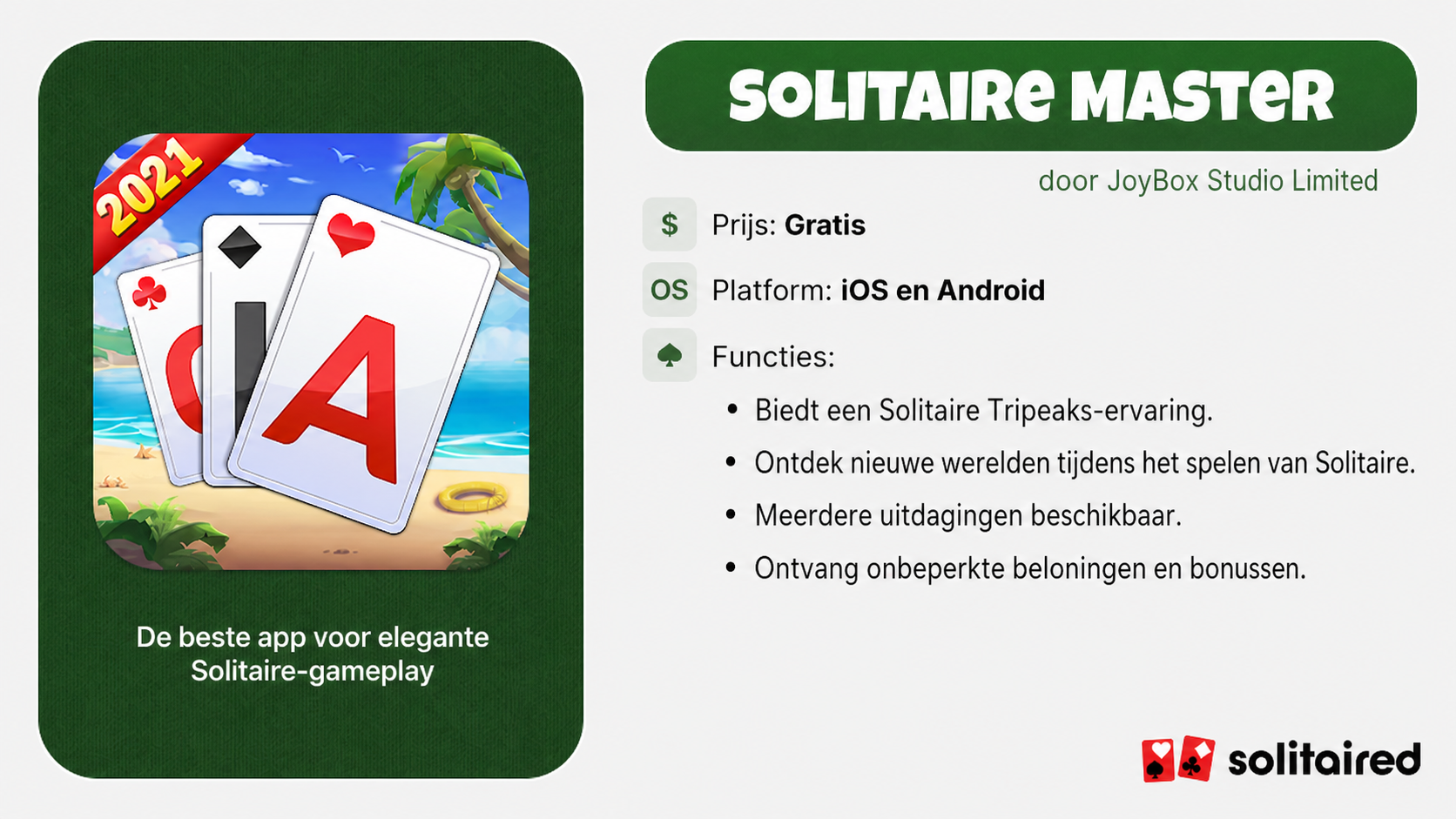 Solitaire Master by JoyBox Studio Limited
