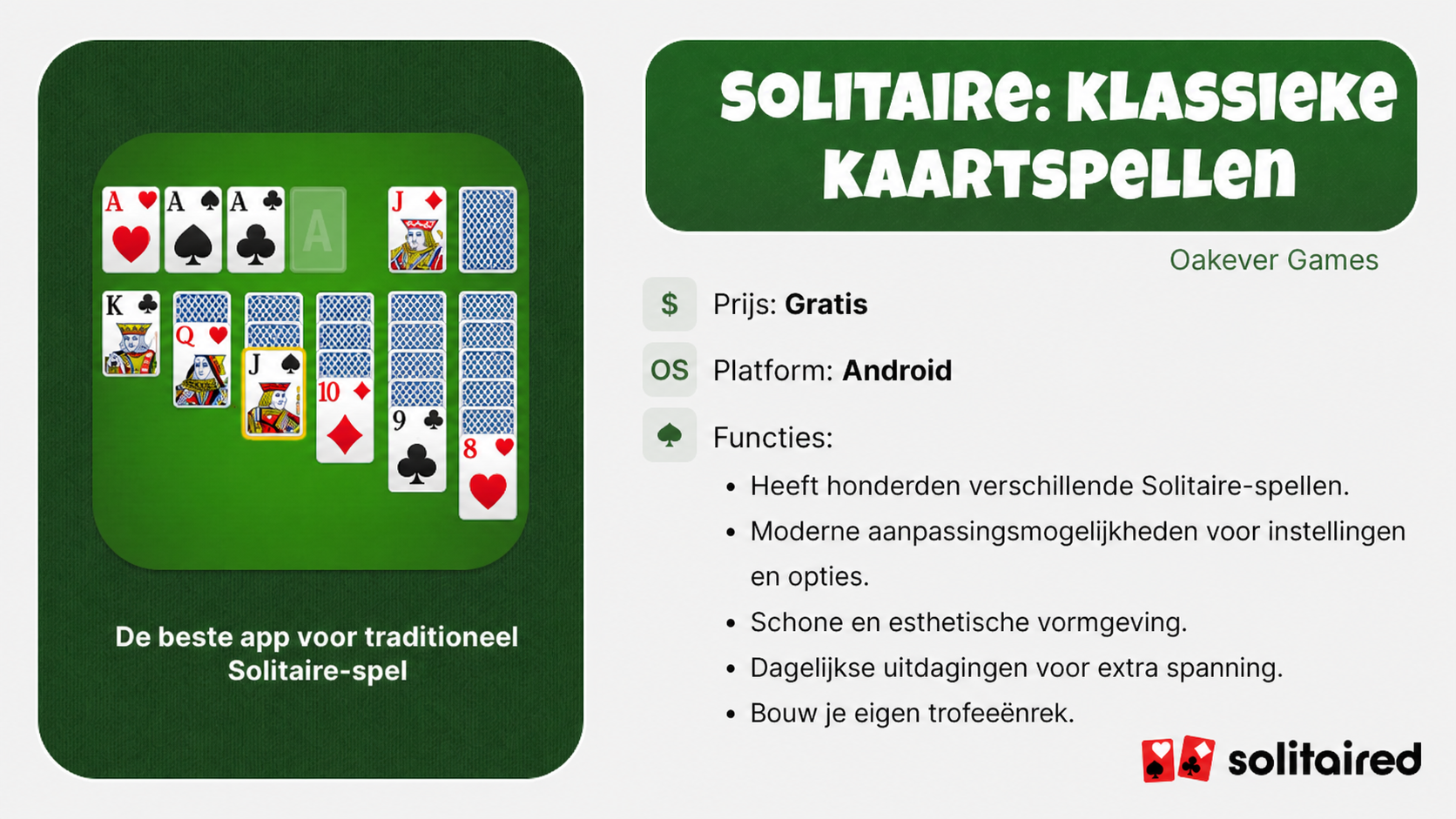 Solitaire: Classic Card Games by Oakever Games