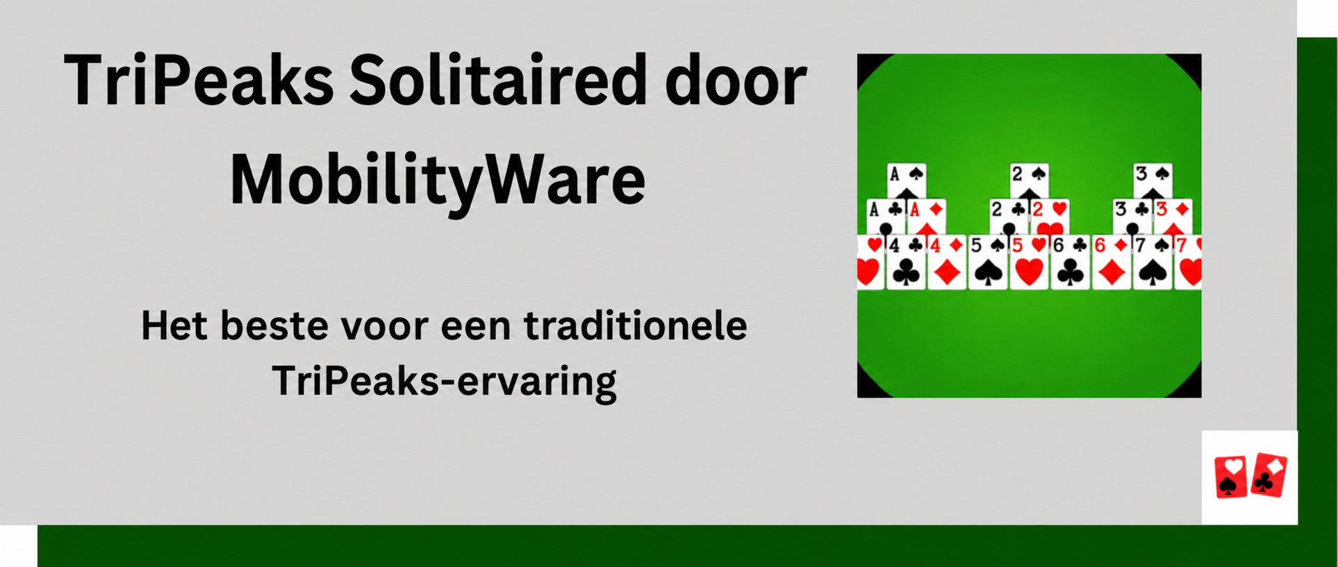 Tripeaks Solitaire by MobilityWare