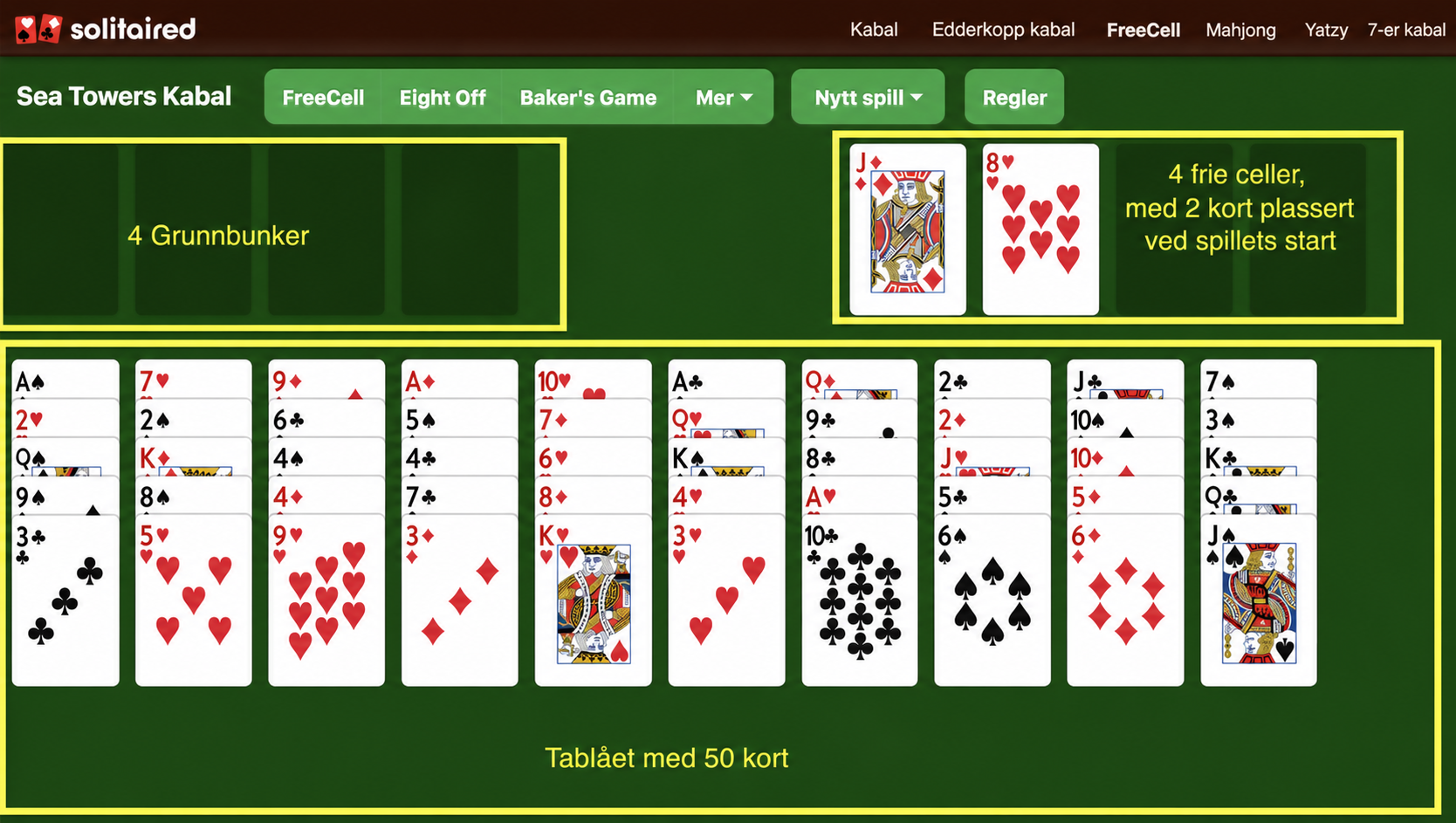 Slik setter du opp et spill Seahaven Tower