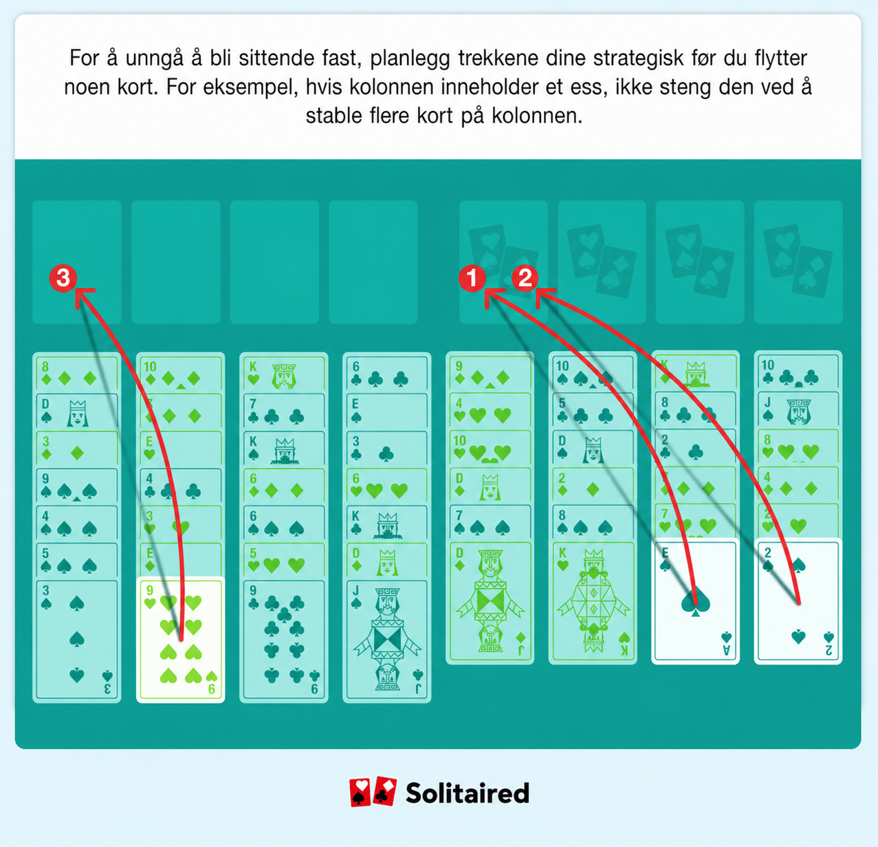 move cards strategically