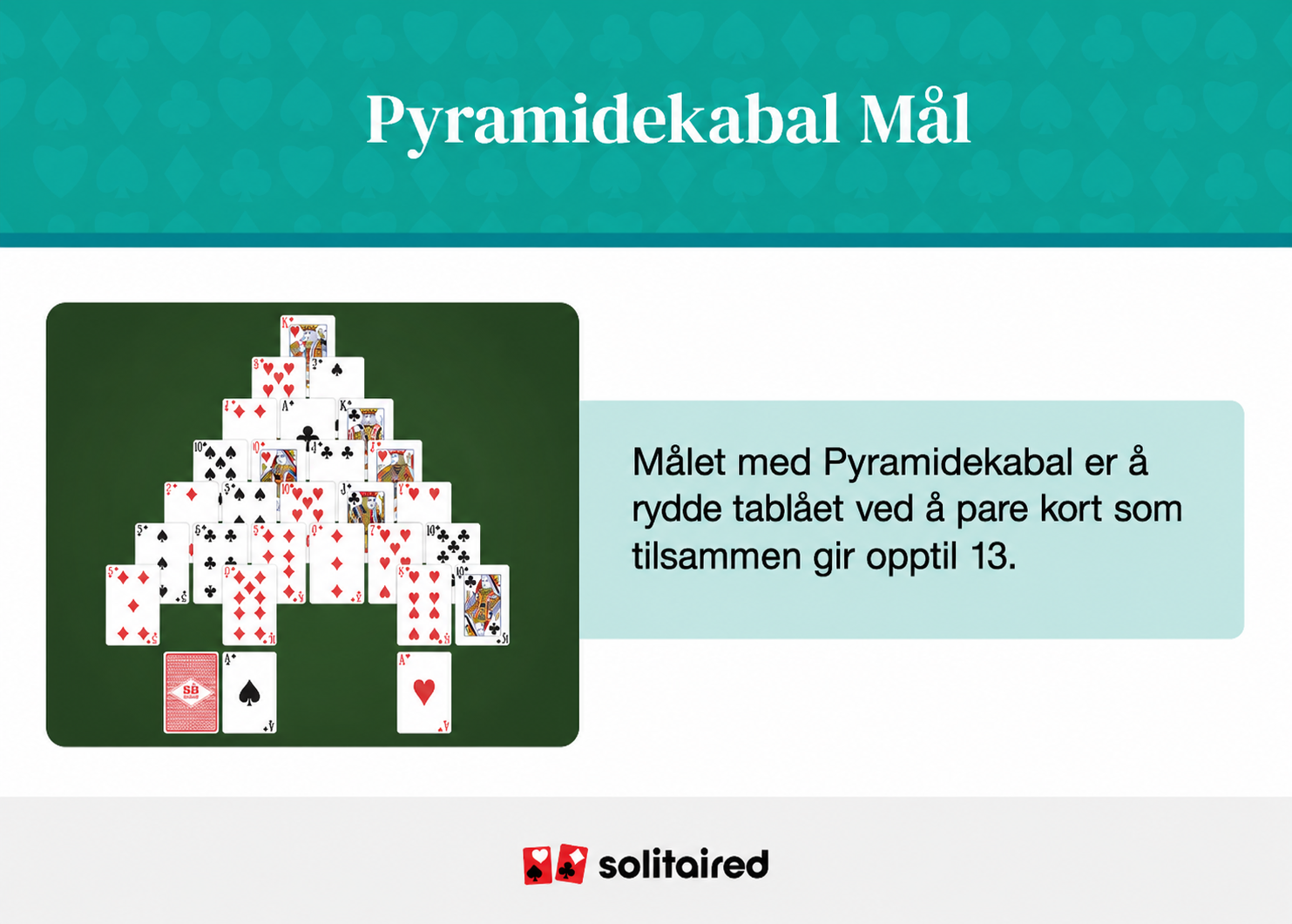 pyramid solitaire objective