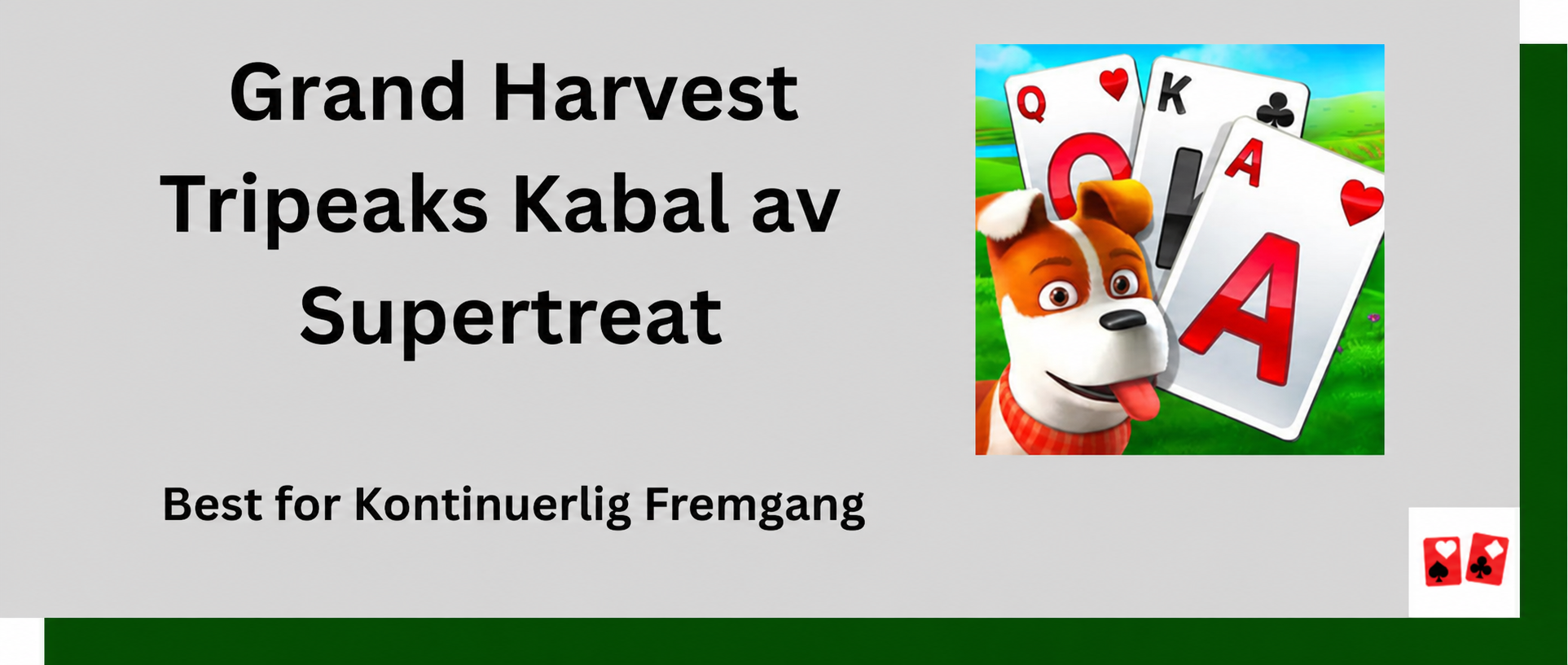 Grand Harvest Tripeaks Solitaire by Supertreat