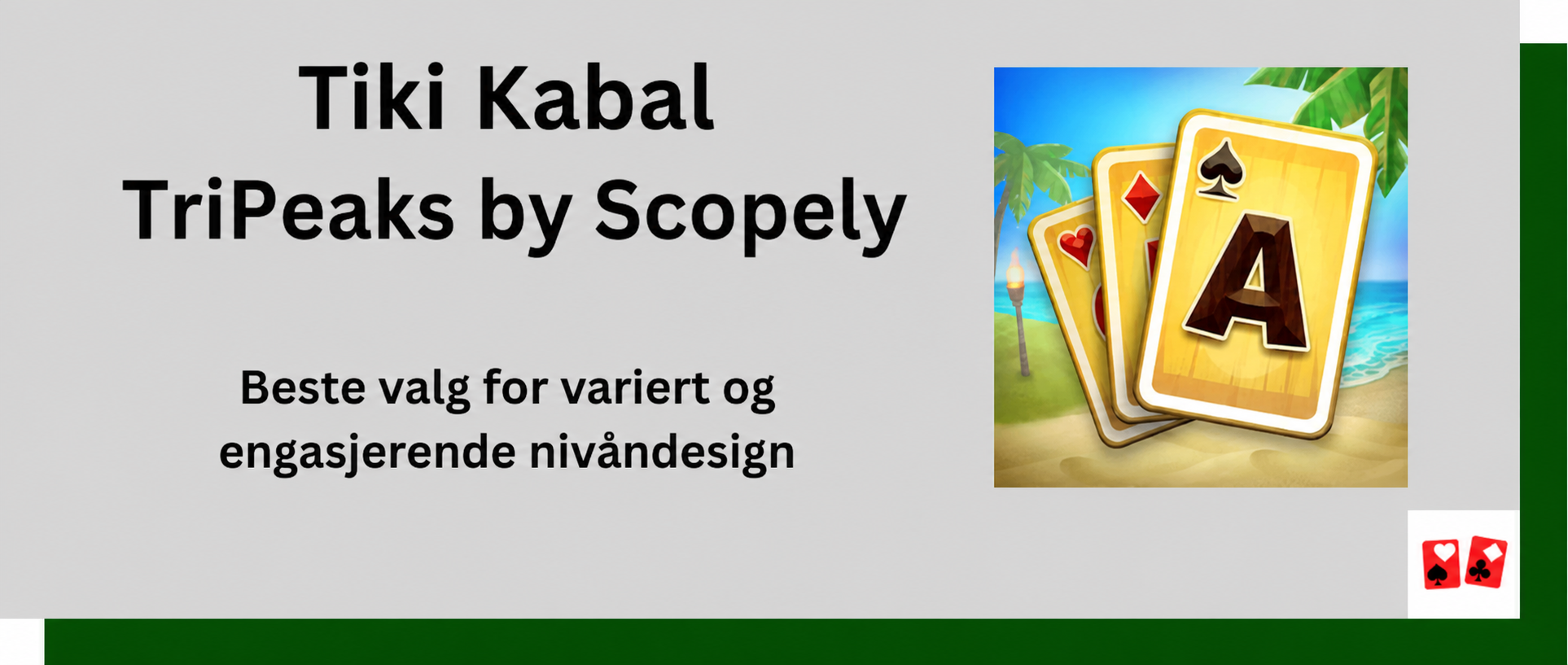 Tiki Solitaire TriPeaks by Scopely