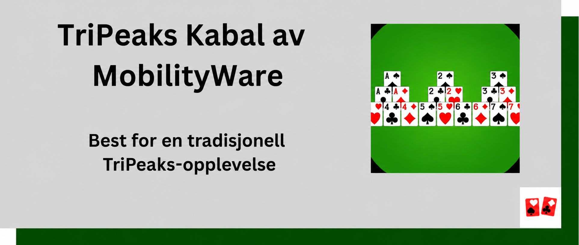 Tripeaks Solitaire by MobilityWare