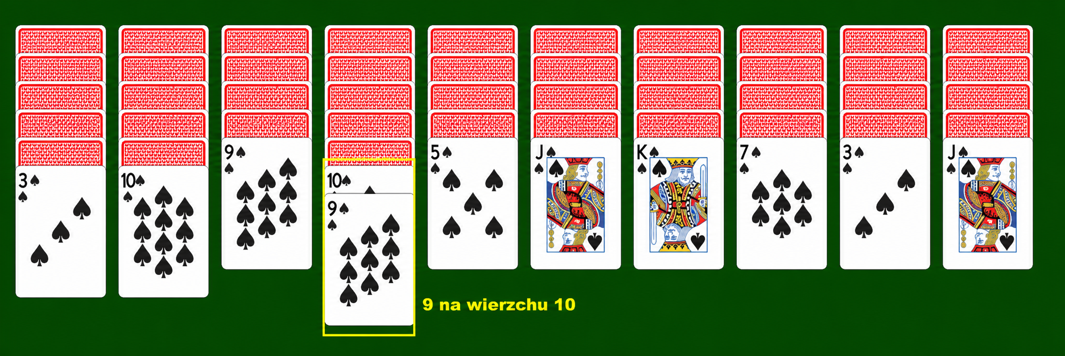 Nine on ten