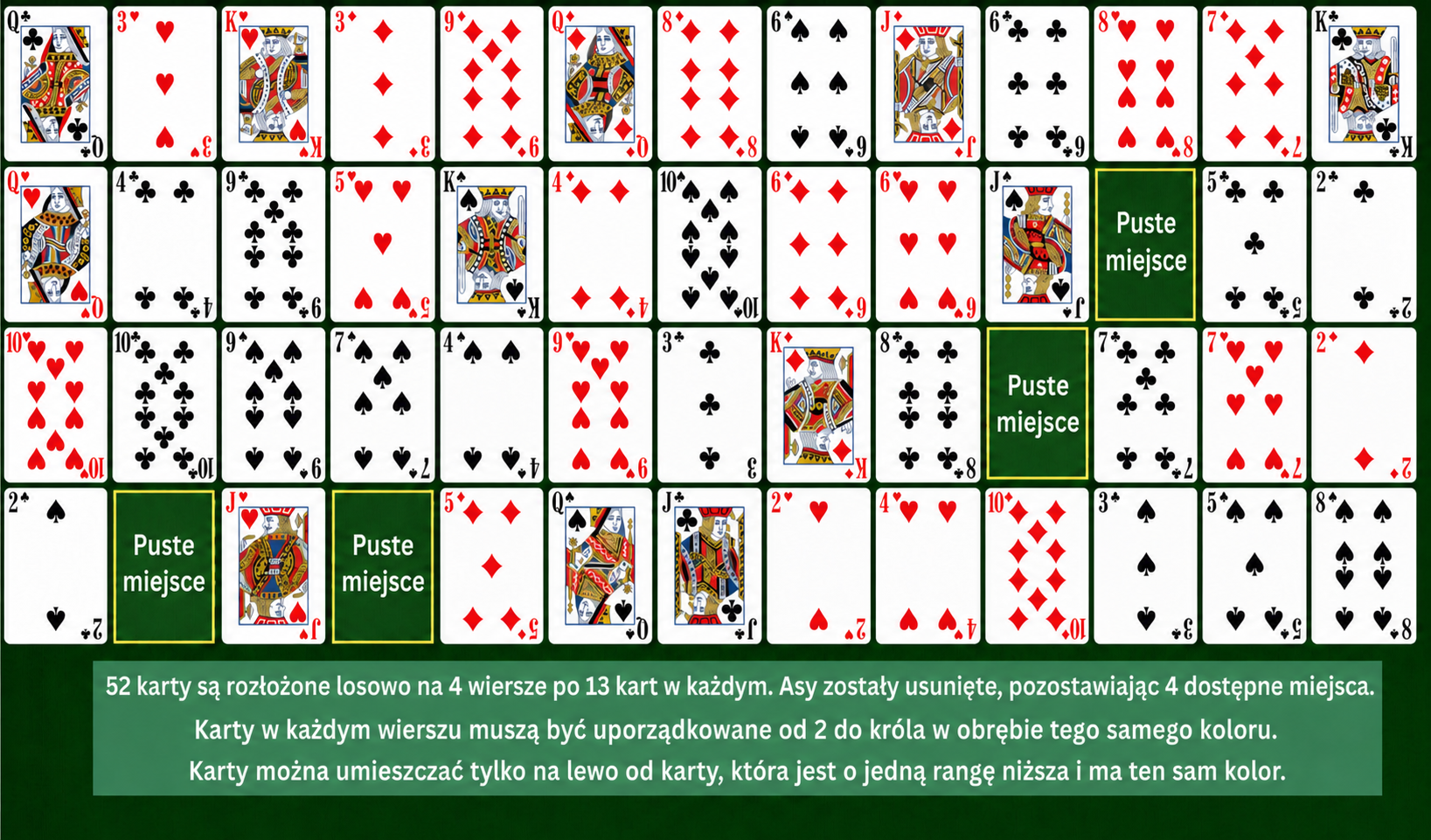 Addiction Solitaire setup