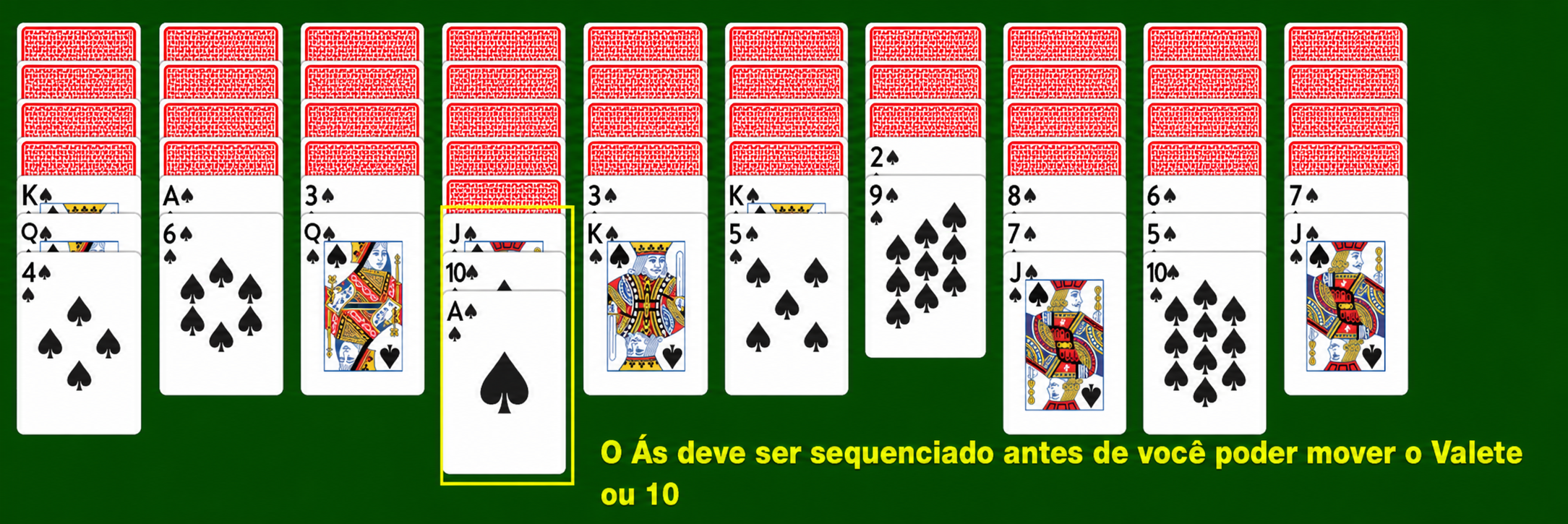 Mover cartas em grupo