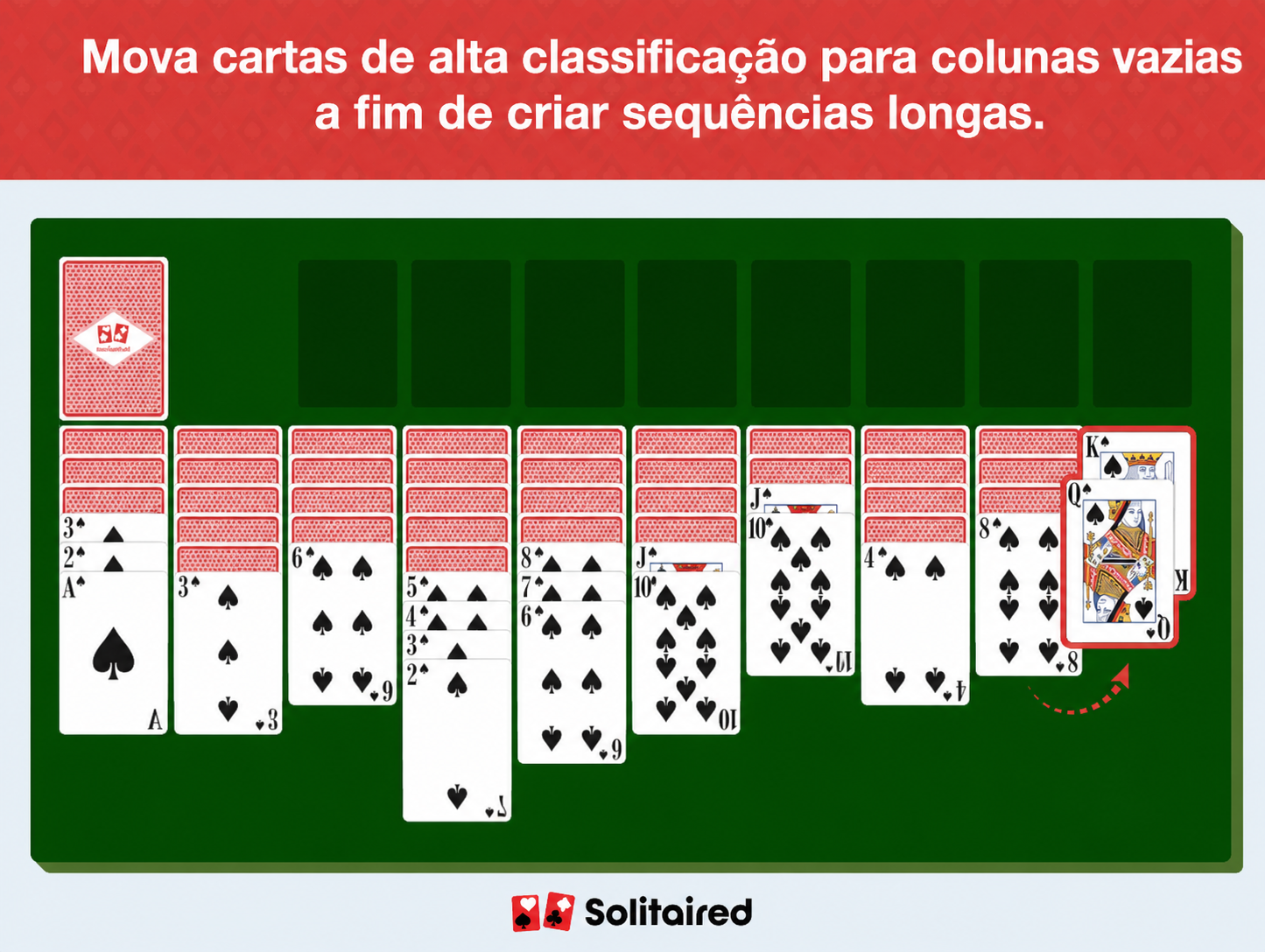 move high cards to new columns