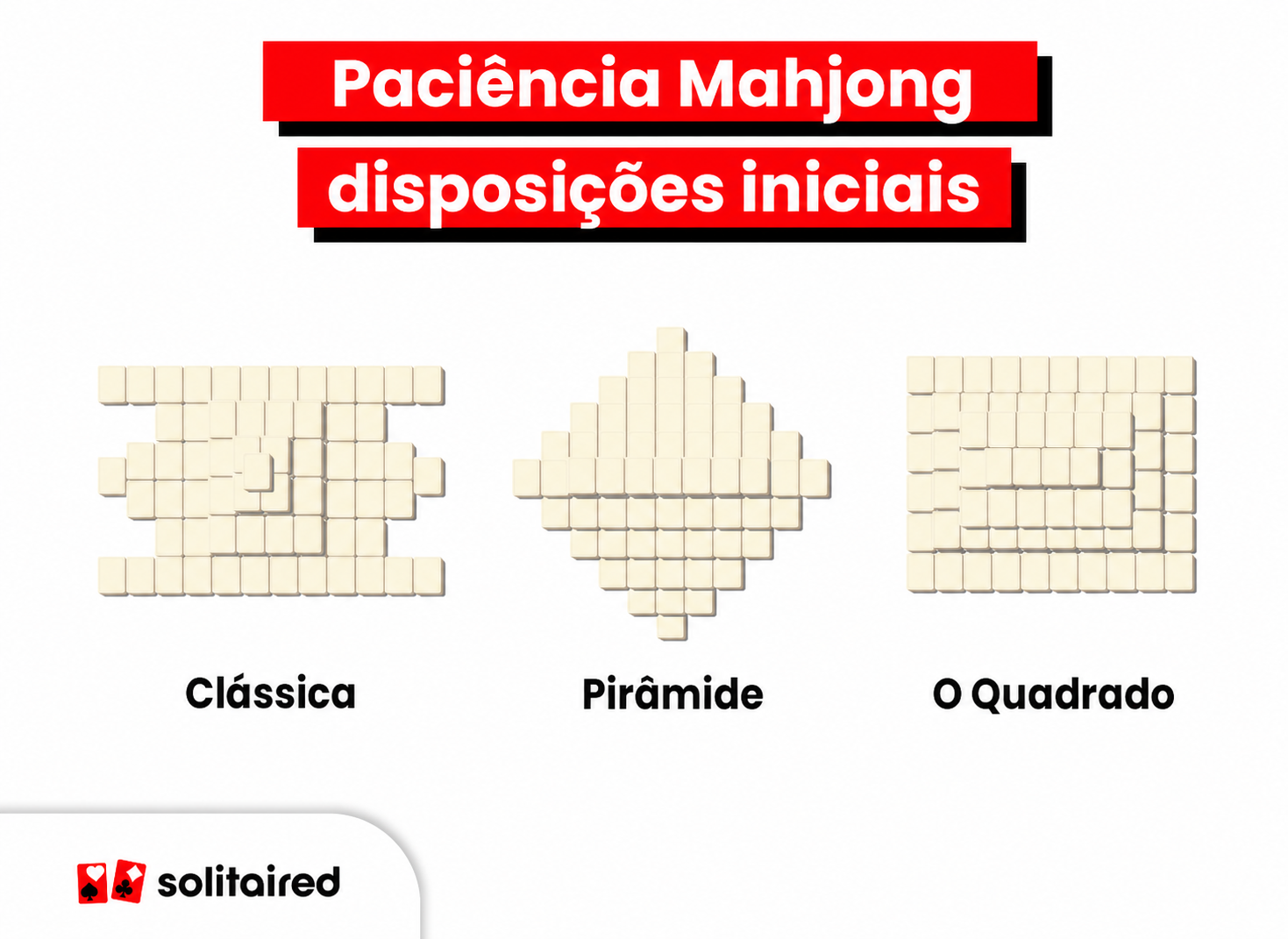 Mahjong starting layouts
