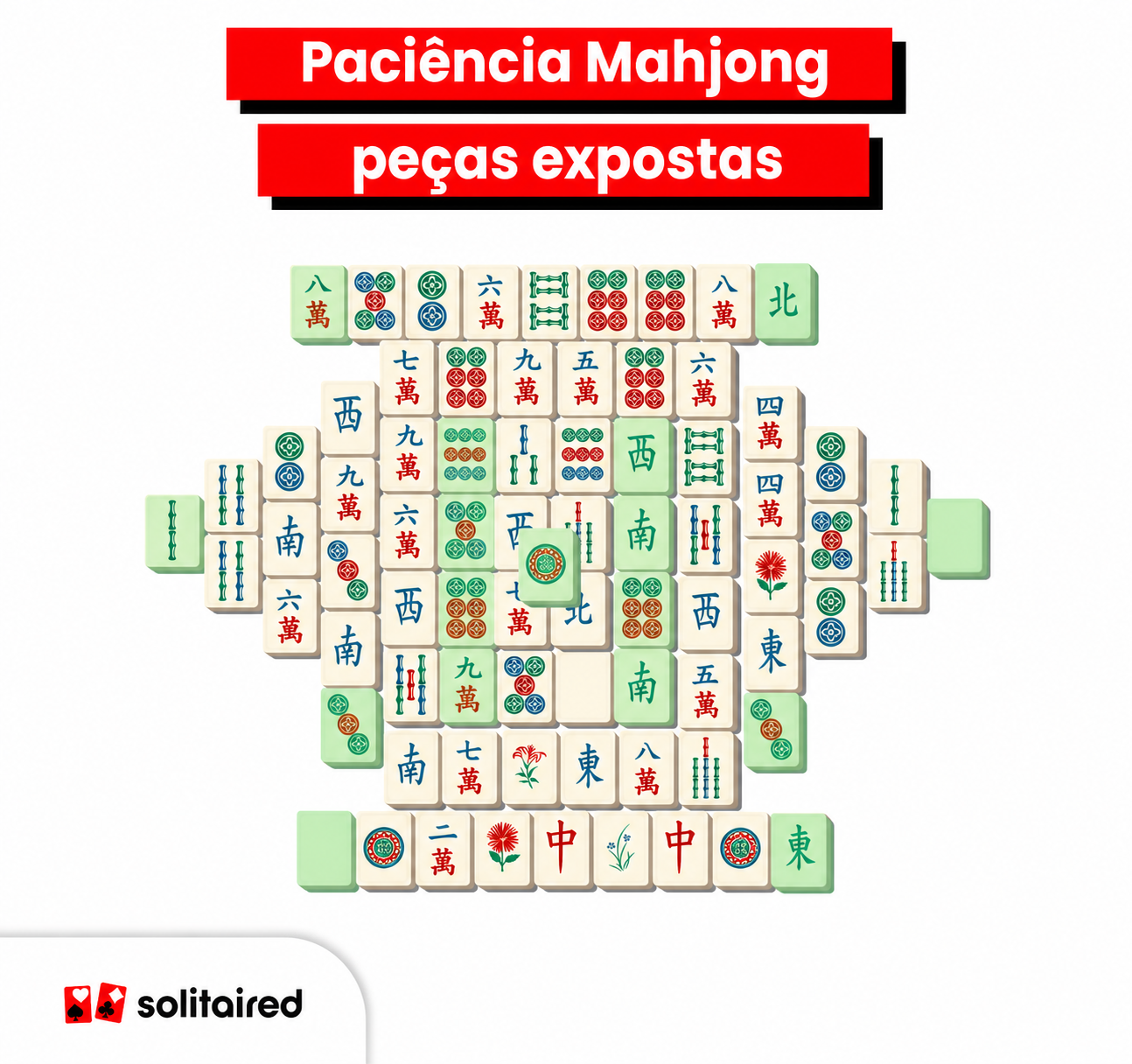 Mahjong exposted tiles