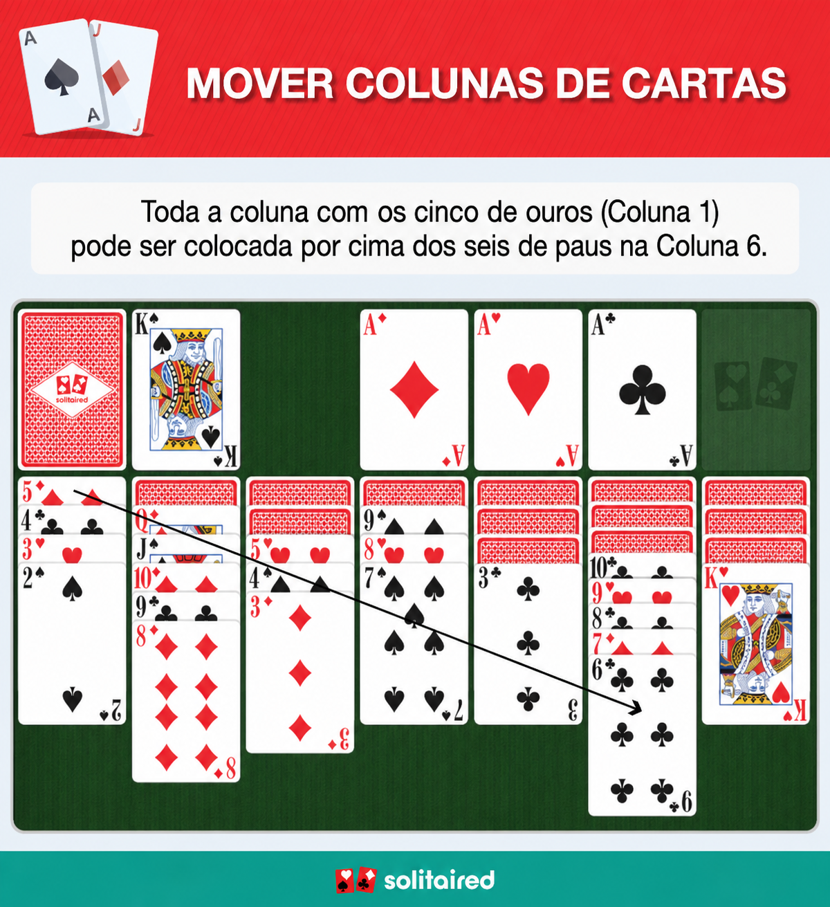 Move groups of cards