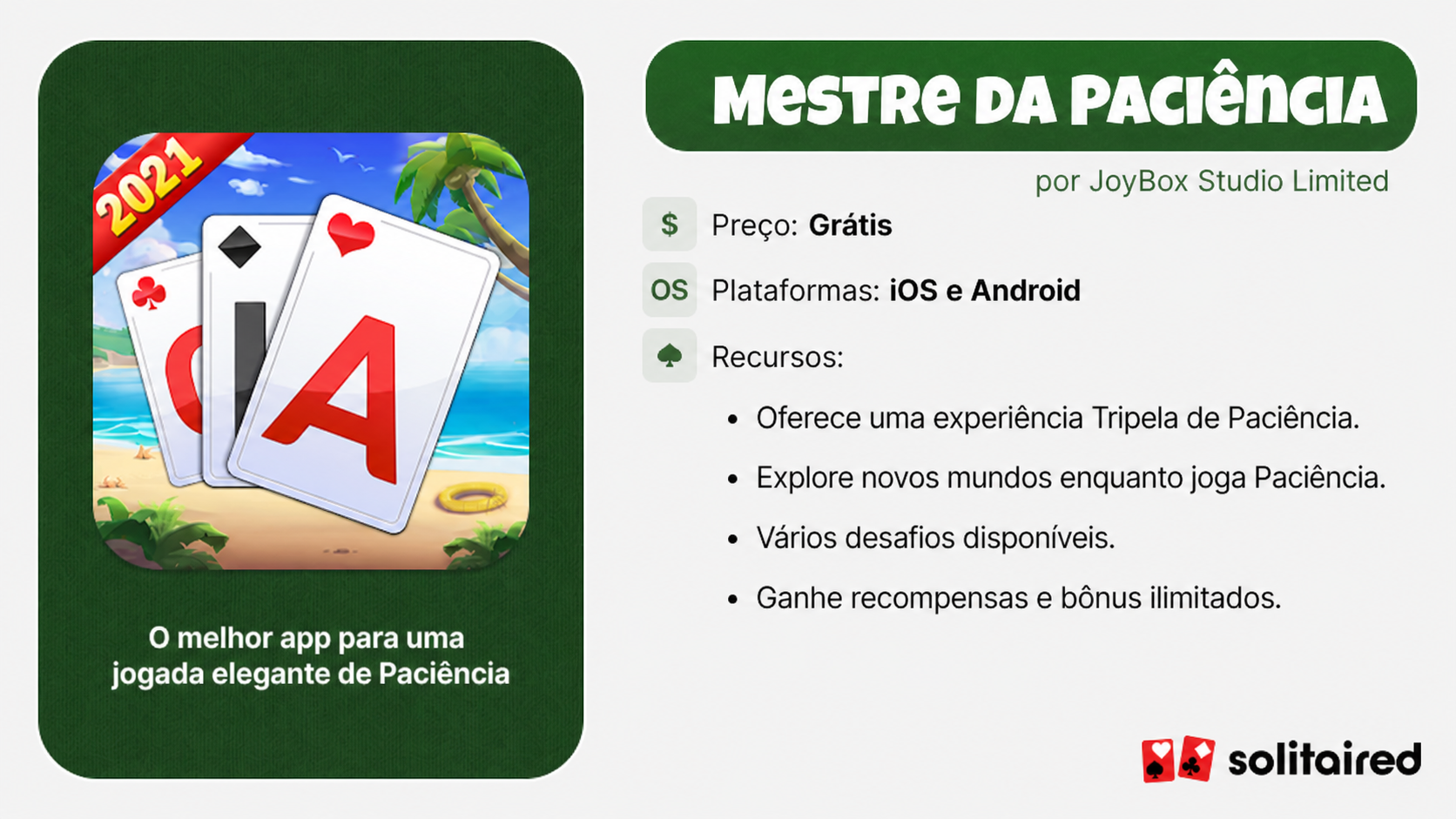 Solitaire Master by JoyBox Studio Limited