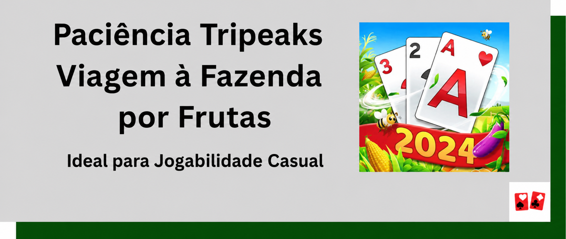 Solitaire Tripeaks Farm Trip by Fruit Puzzle Games